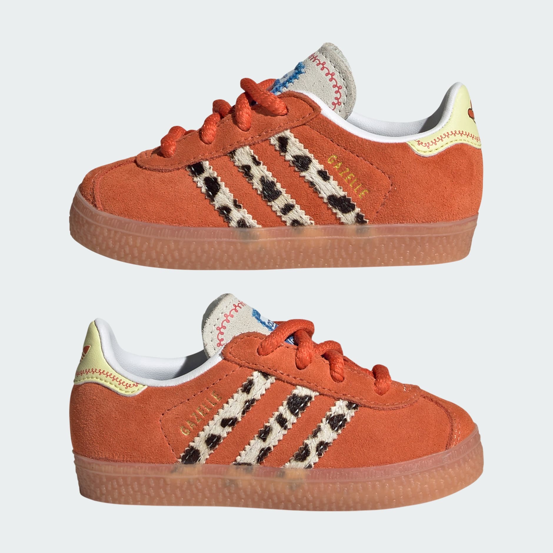 ADIDAS DISNEY PIXAR TOY STORY GAZELLE COMFORT CLOSURE ELASTIC LACE SHOES