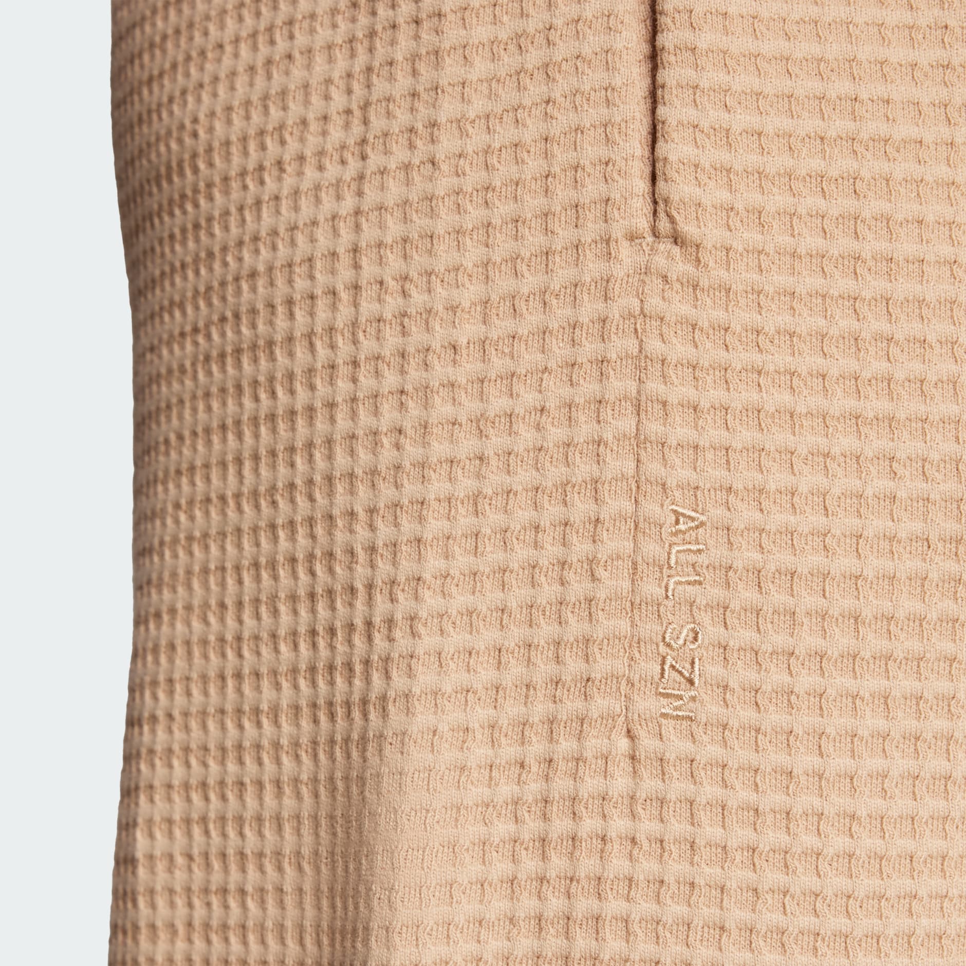 ALL SZN Waffle Knit Open Hem Pants