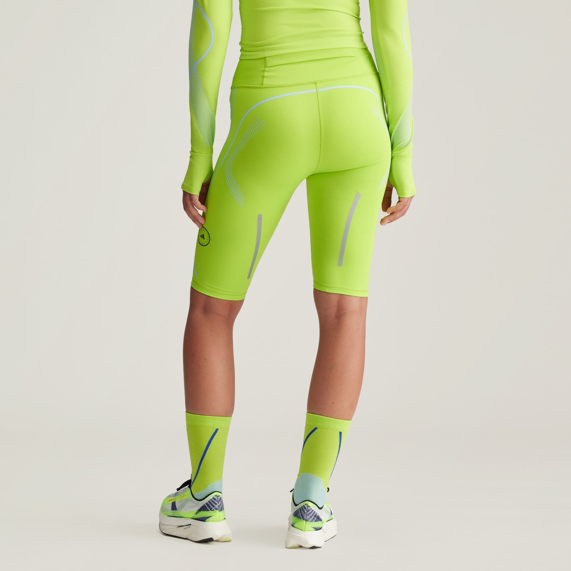 adidas adidas by Stella McCartney TruePace Running Bike Leggings Green adidas UAE