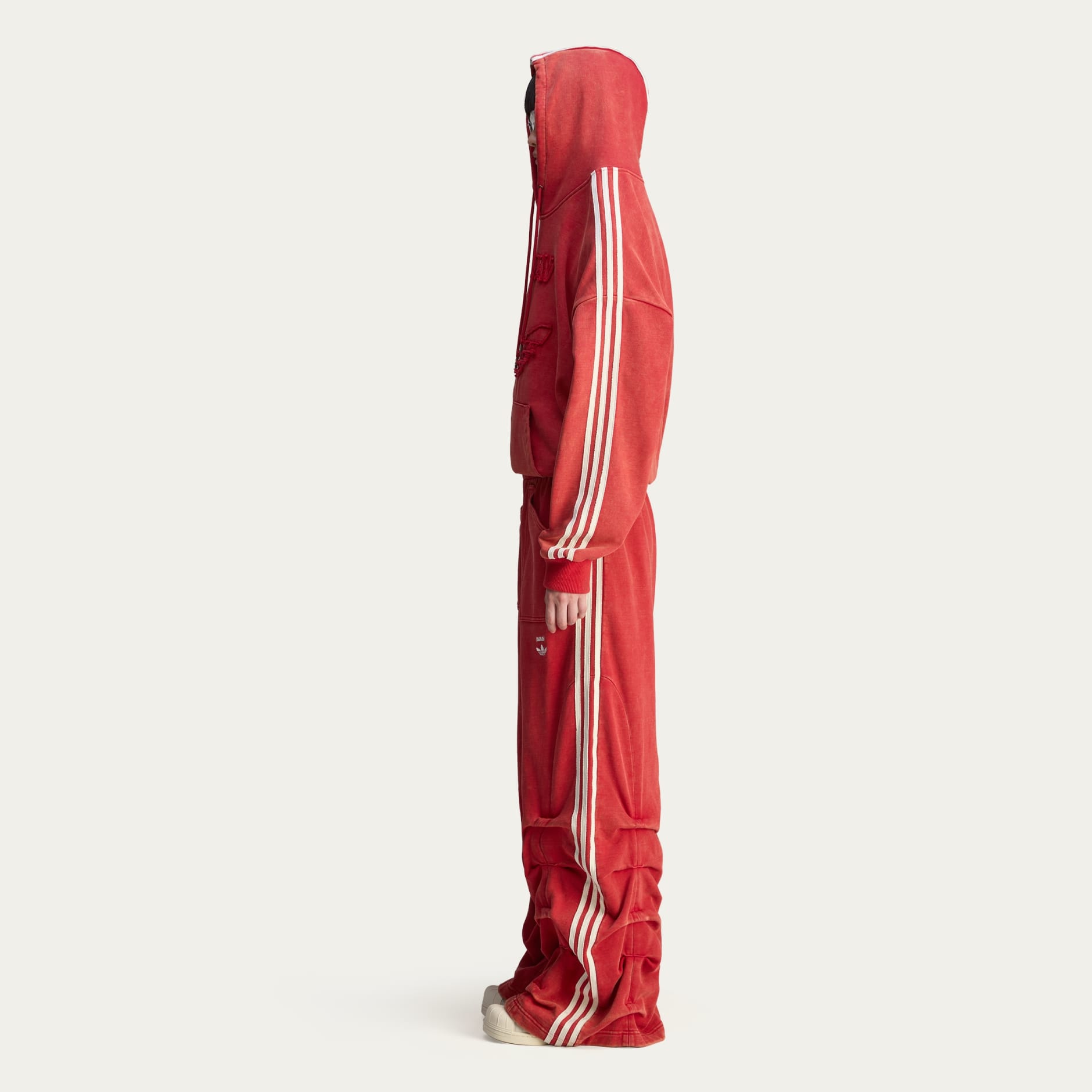 adidas by Avavav Pleated Track Pants - Red | adidas Hong Kong