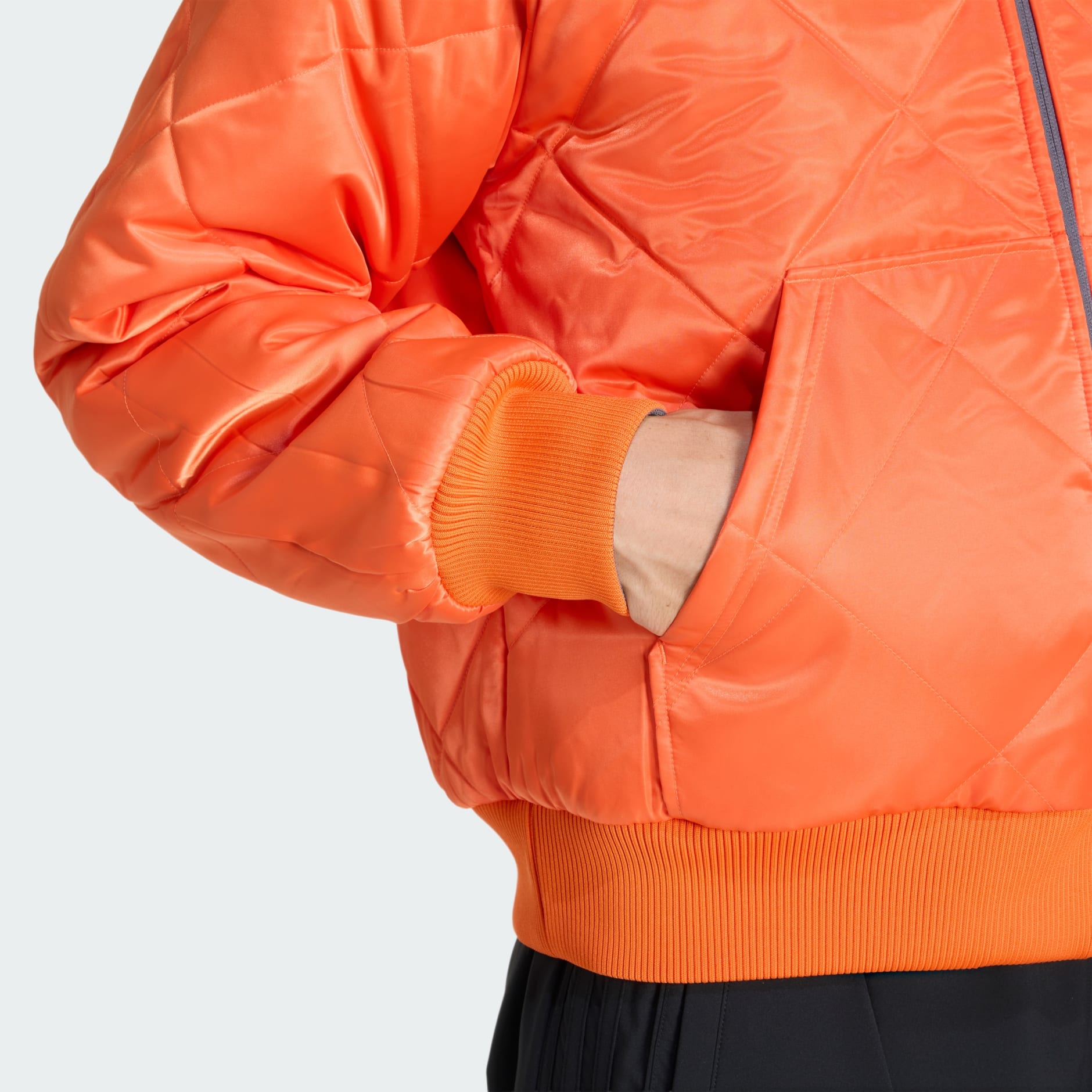 Clothing - Reversible Superstar Bomber Jacket - Grey | adidas Israel