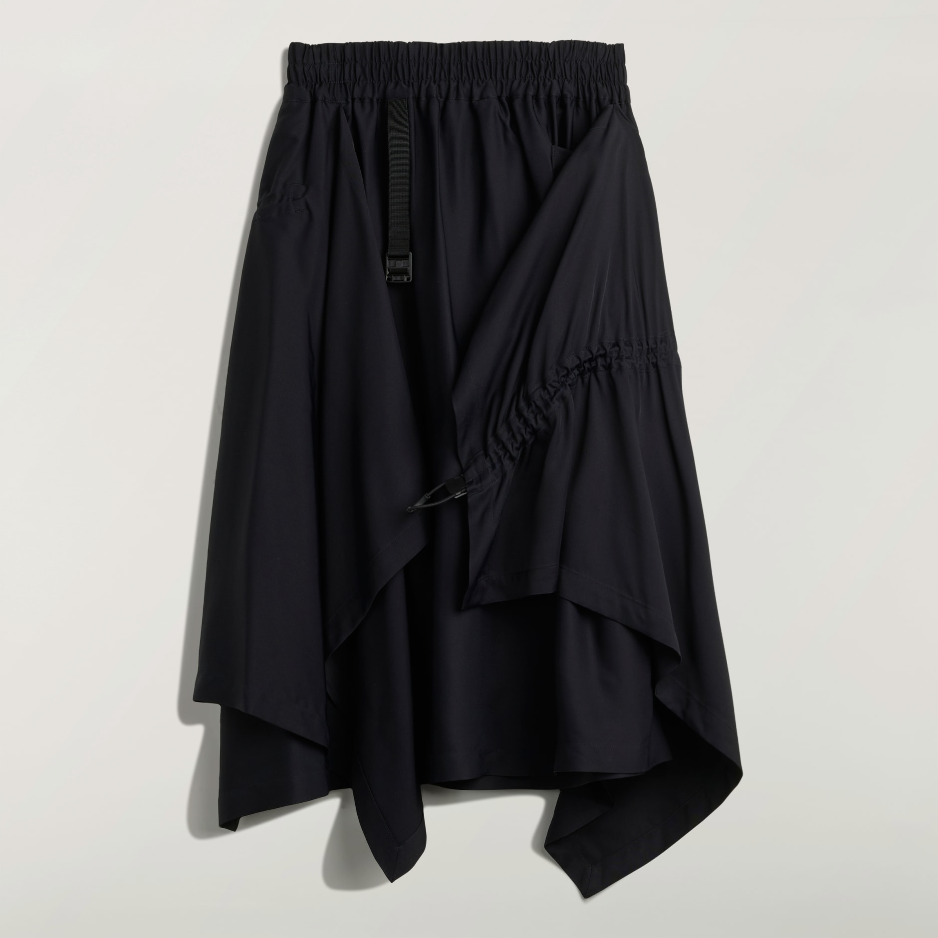 スカート Y-3 FW25 (JX4753 BLACK) Y-3 Rayon Twill Skirt - Black | adidas Hong Kong