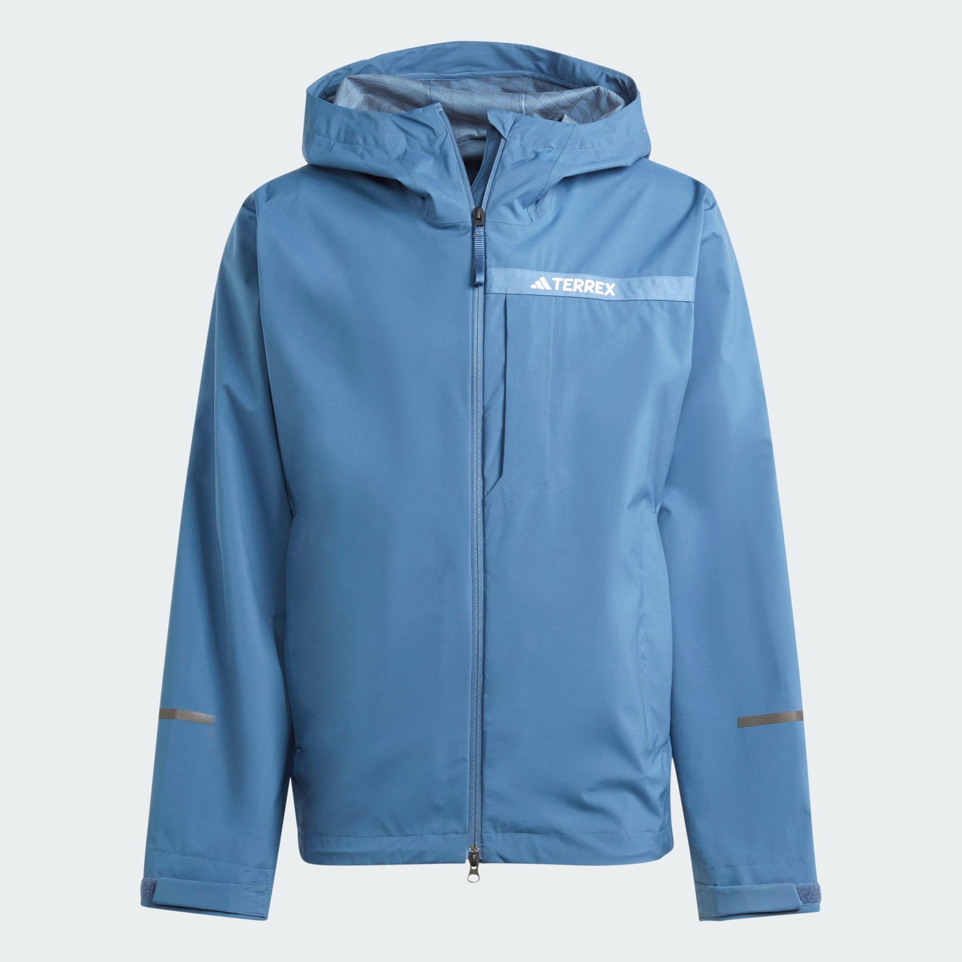 Clothing - Terrex Multi RAIN.RDY 2.5-Layer Rain Jacket - Blue | adidas ...