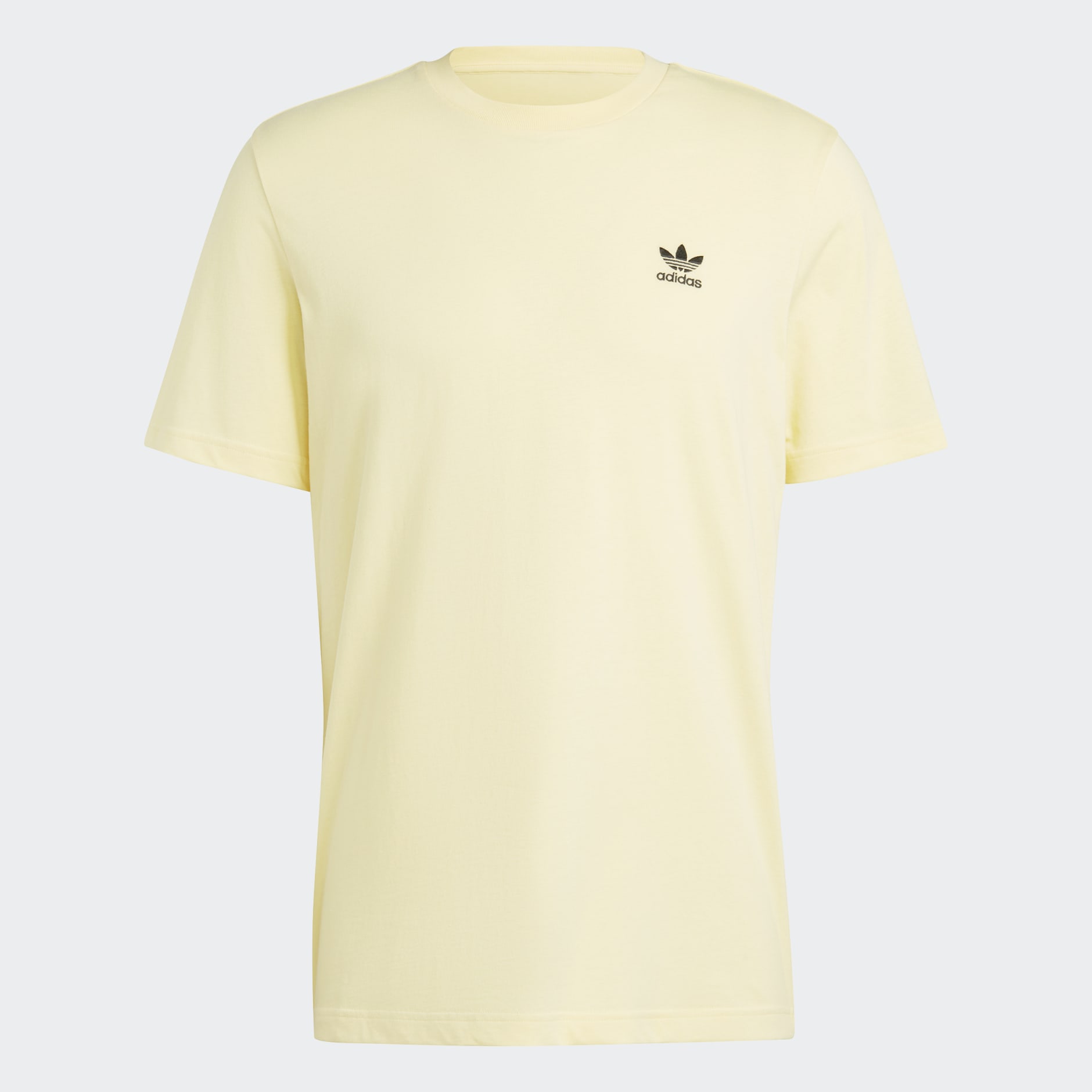 Adidas trefoil cheap tee yellow