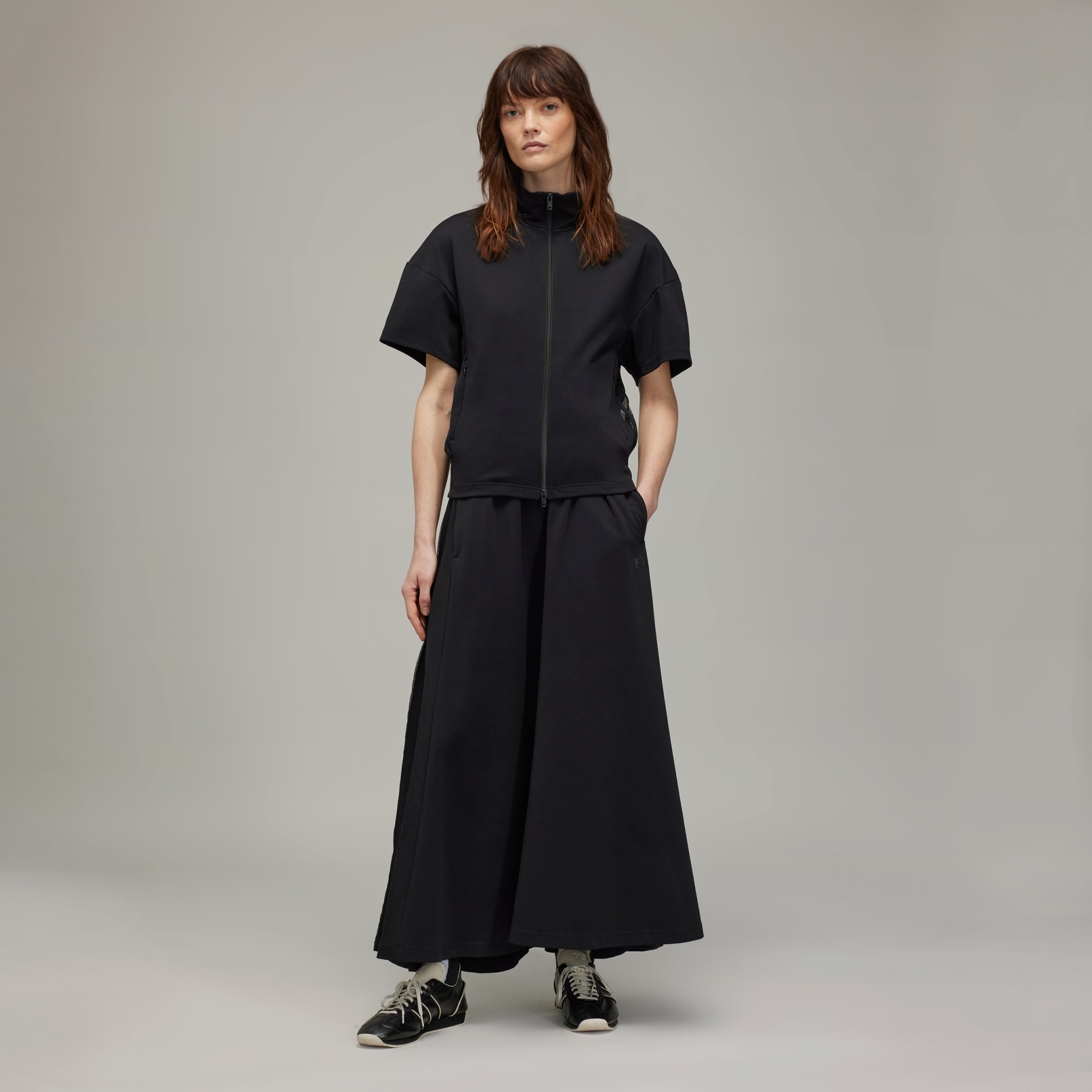 Y-3 3-Stripes Track Skirt - Black | adidas Hong Kong