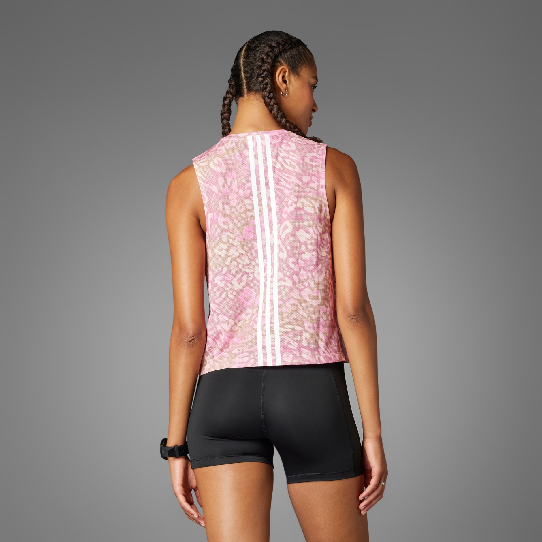 Own the Run CLIMACOOL 3-Stripes Tank Top