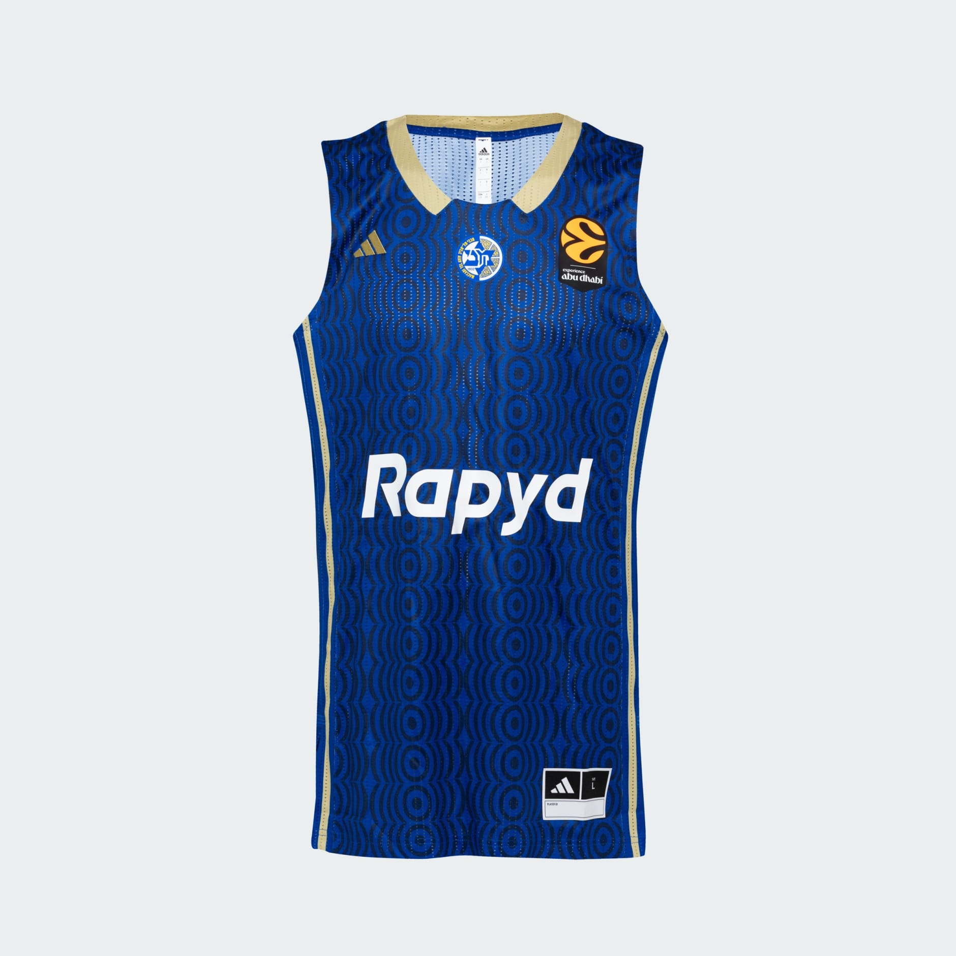 Maccabi Tel Aviv 25/26 away  basketball jersey