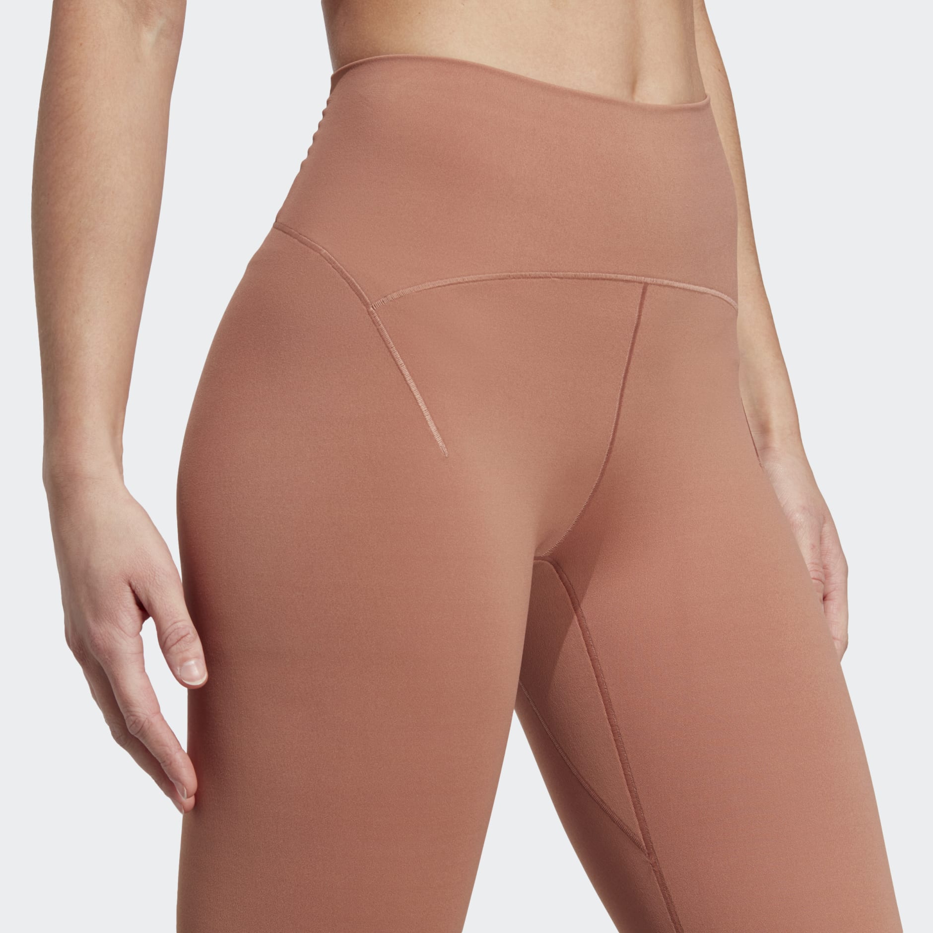 Calça Legging adidas 7/8 Cós Cruzado Yoga Studio Luxe - Feminina