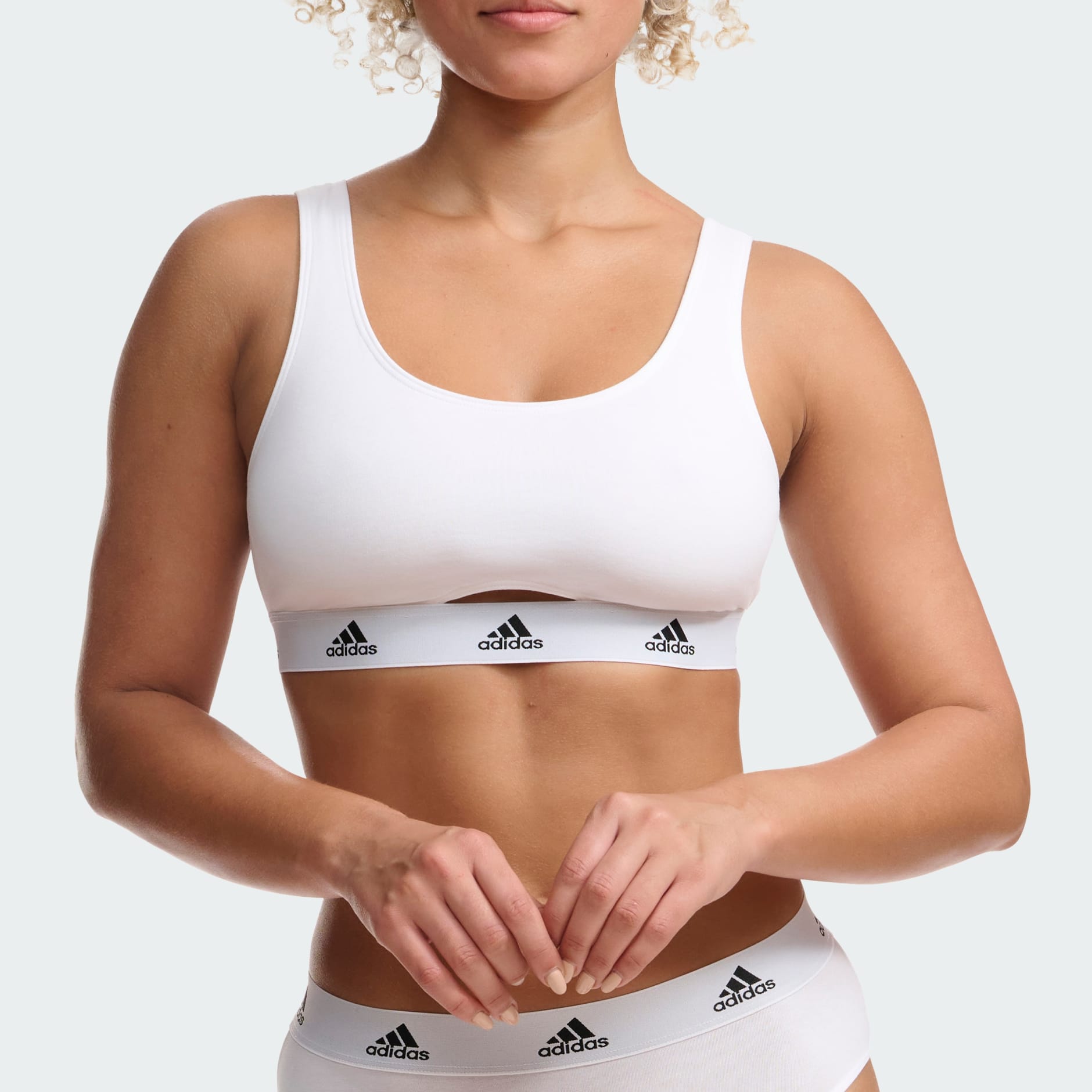 Active Comfort Cotton Scoop Bralette Underwear