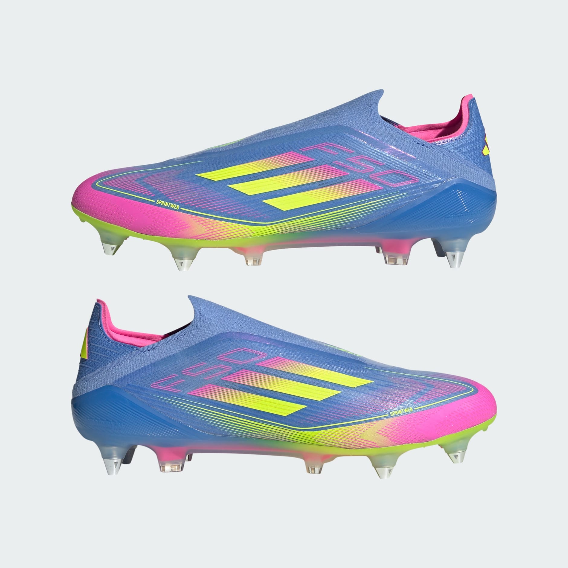 Ghete F50 Elite fără șireturi, pentru teren moale