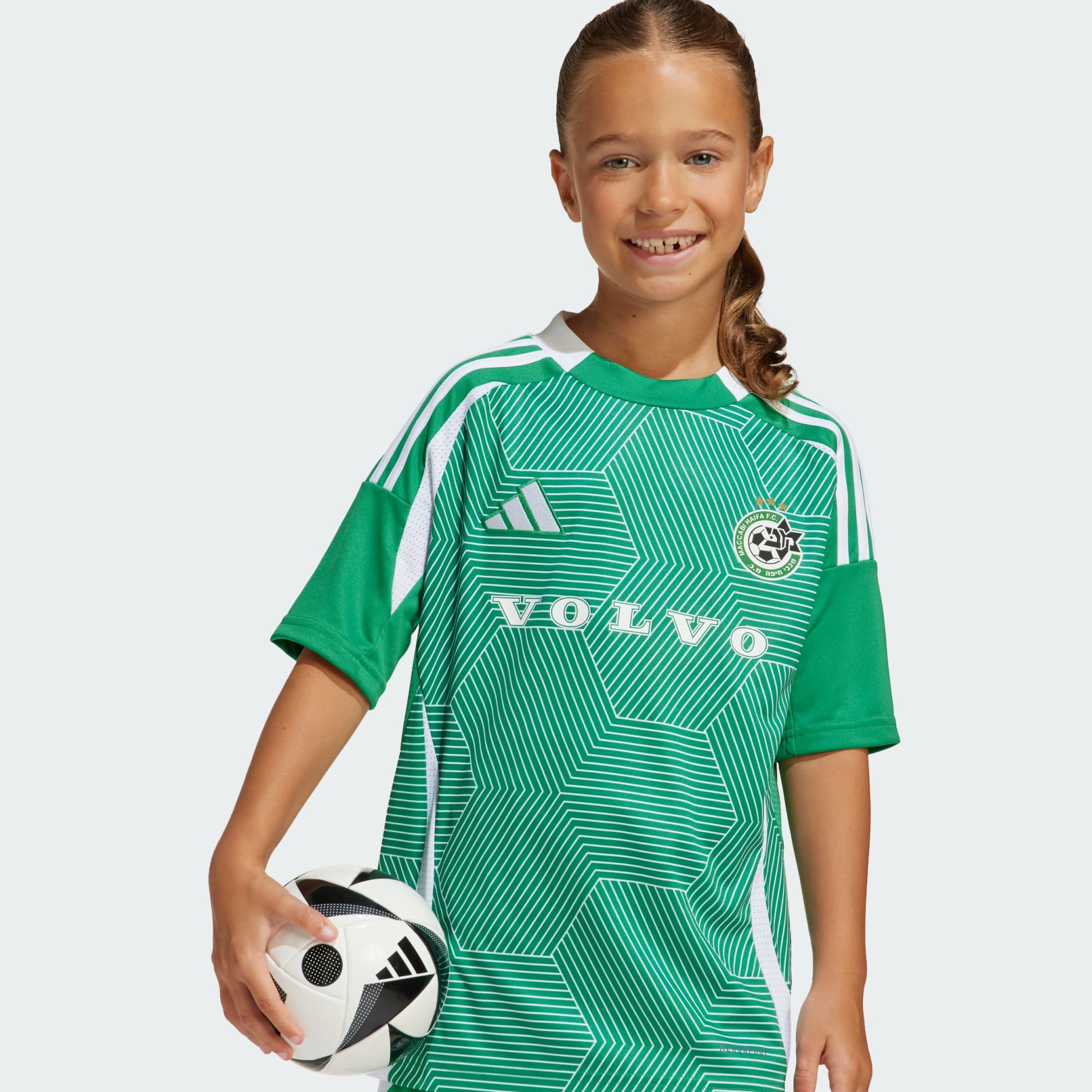 חולצת משחקי בית מכבי חיפה 24/25 ילדים