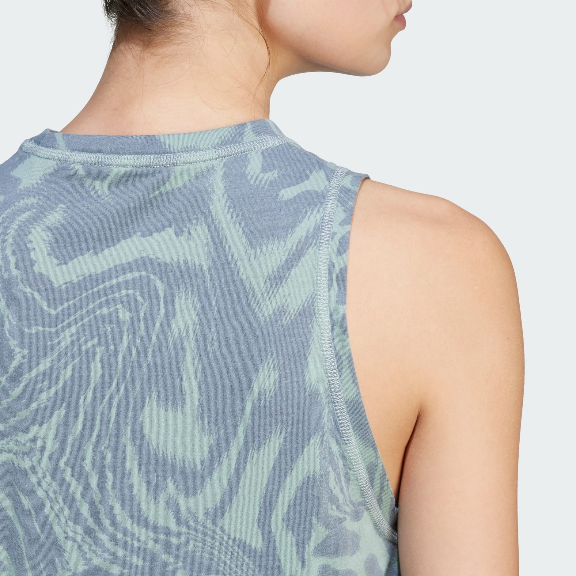 Train Essentials Allover Print Workout Tank Top