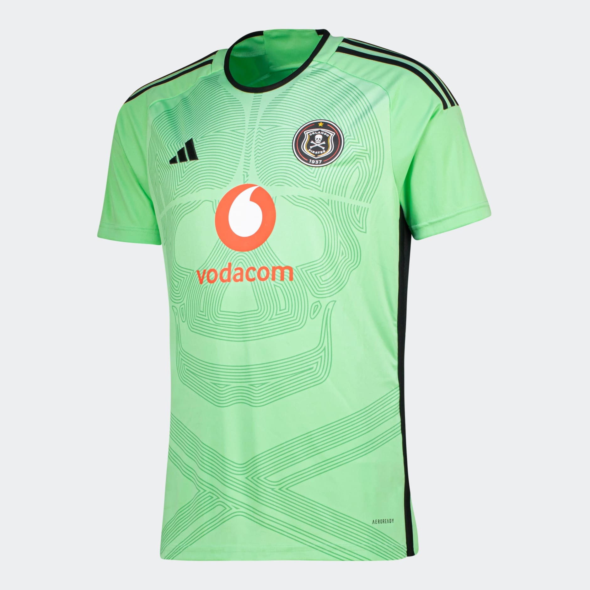 ADIDAS AND ORLANDO PIRATES UNVEIL 23/24 SEASON JERSEY IN COLLABORATION WITH  THEBE MAGUGU - Between 10and5