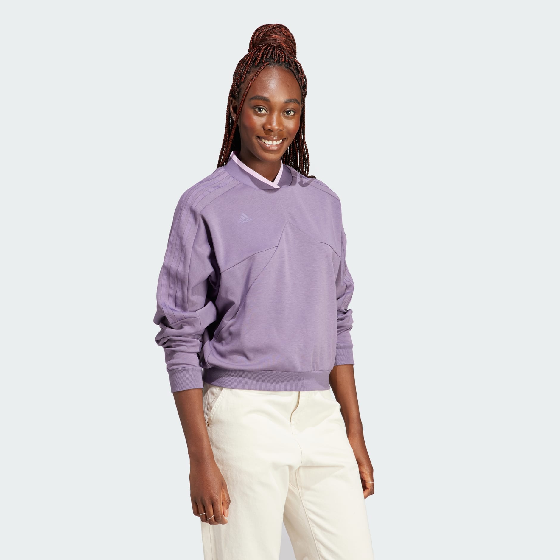 Women's Clothing - Tiro Sweatshirt - Purple | adidas Oman