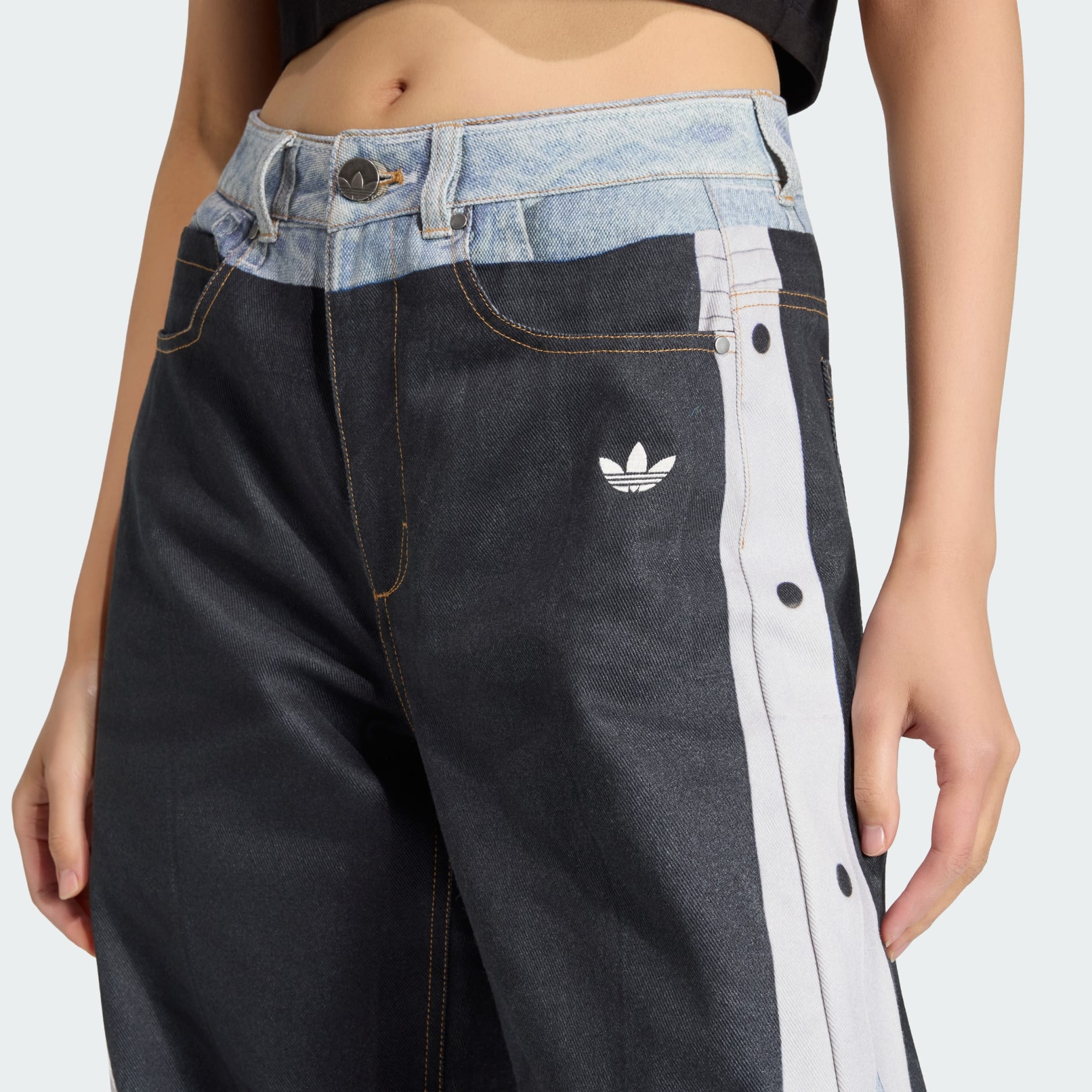 VINTAGE ADIBREAK PRINTED DEAD JEANS