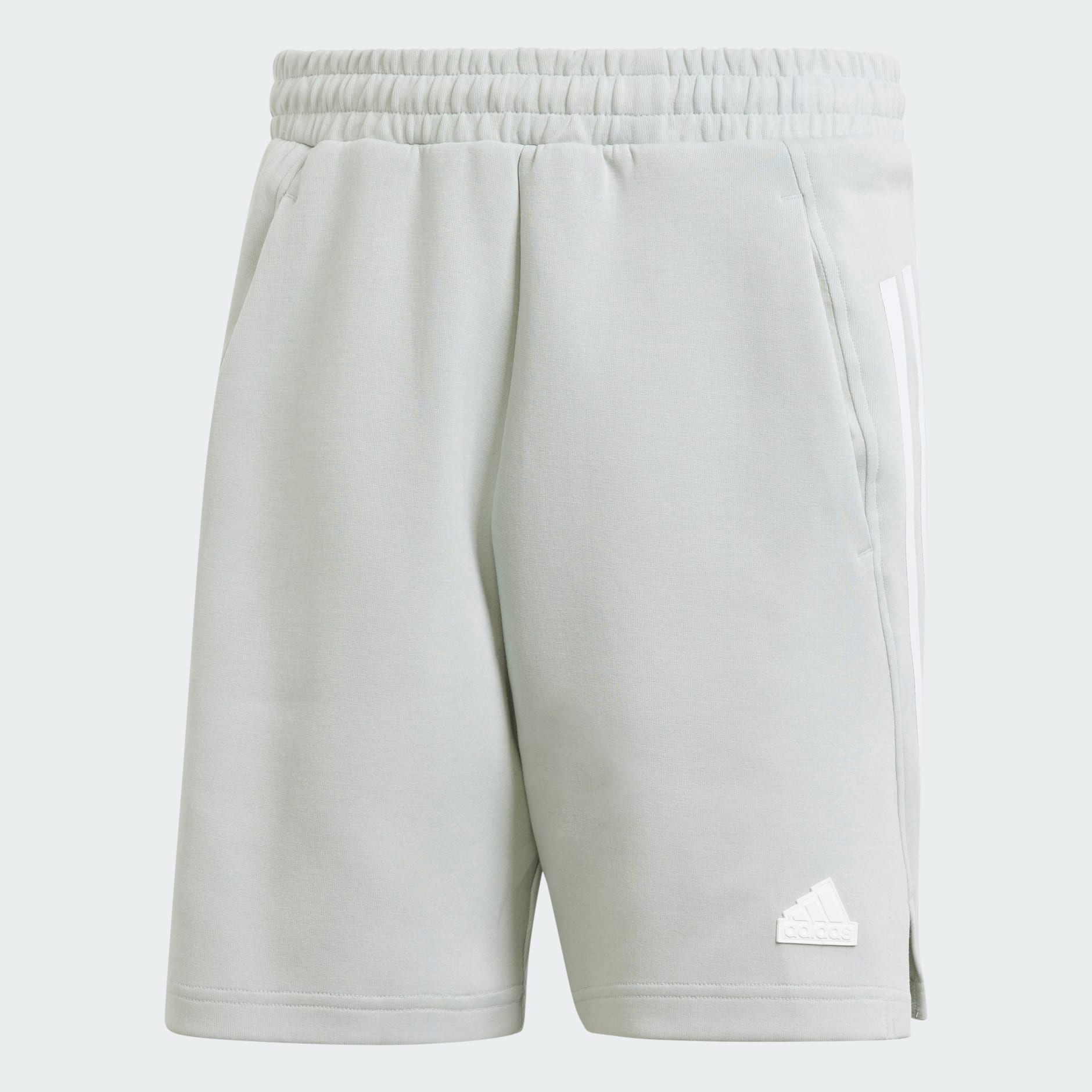adidas Future Icons 3-Stripes Shorts - Grey | adidas UAE