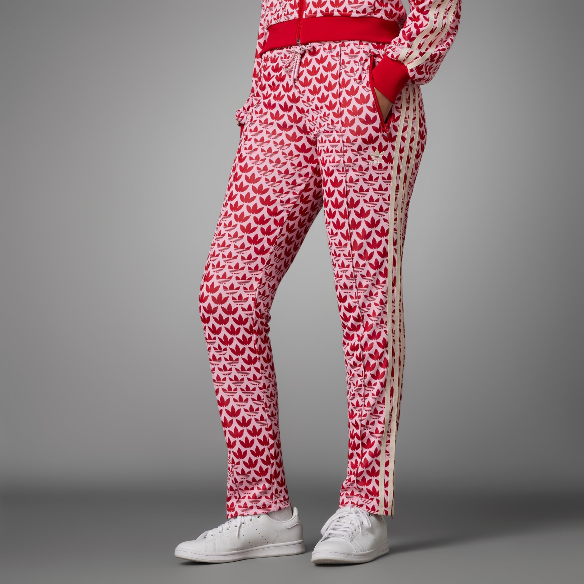 Adidas polka dot store pants