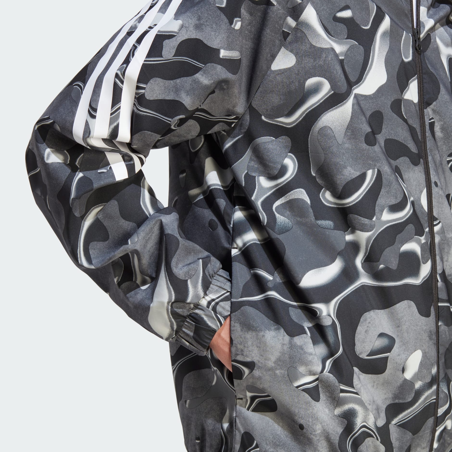 Adidas skateboarding windbreaker outlet in camo print