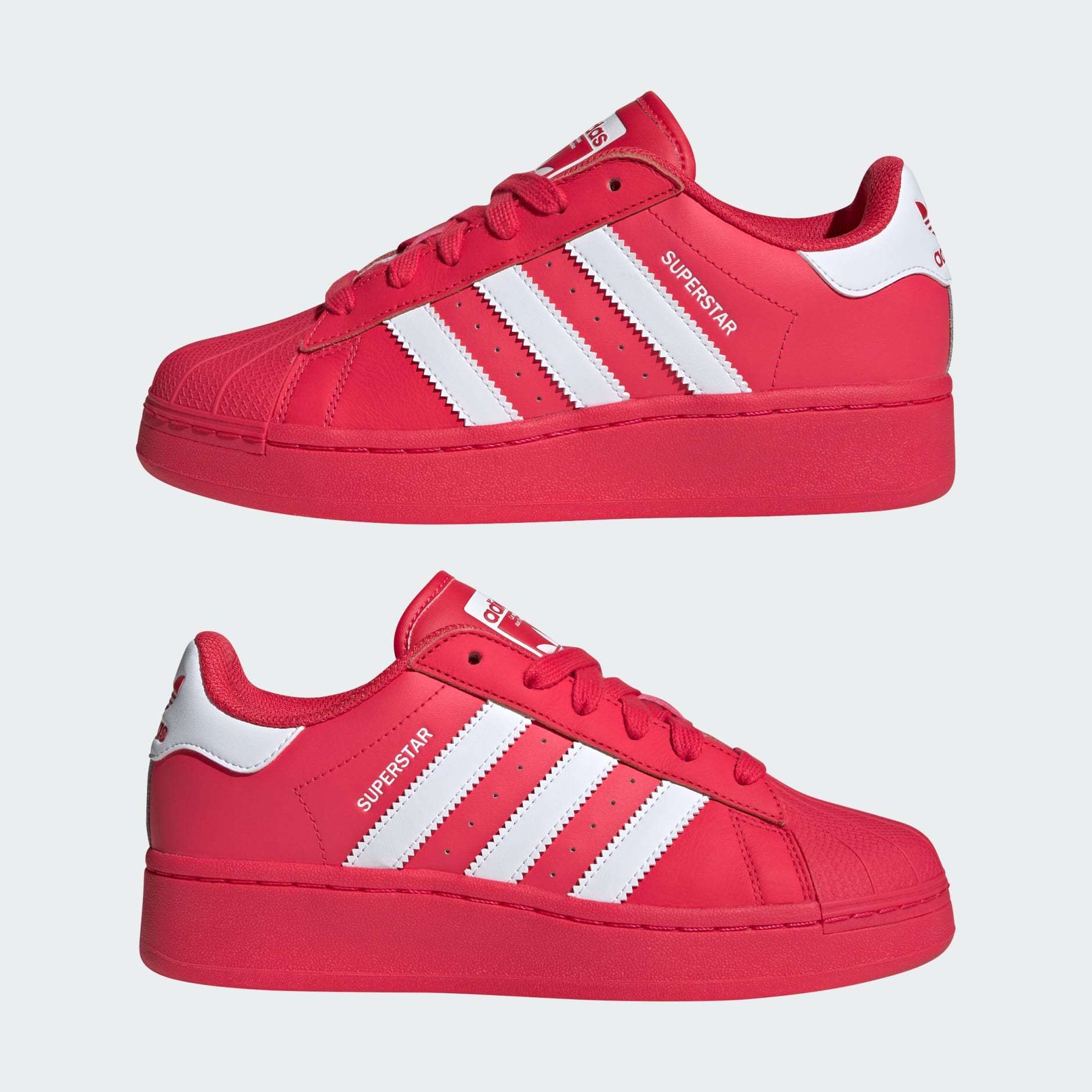 adidas Superstar XLG Shoes - Red | adidas TZ
