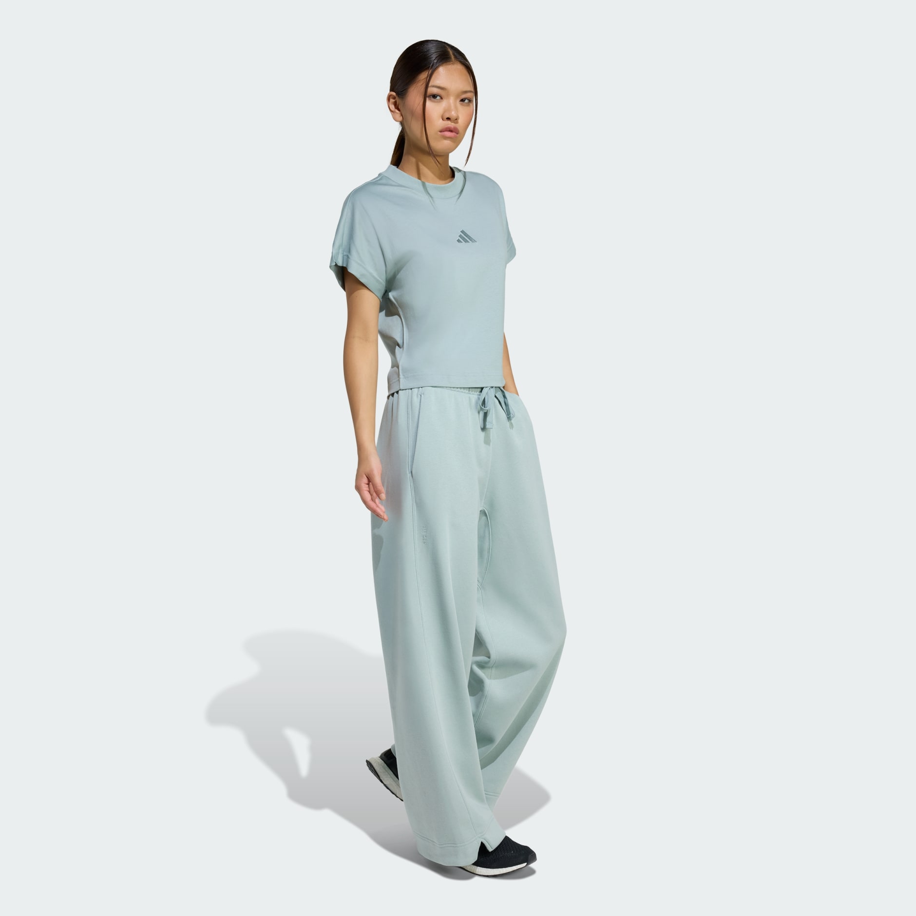 ALL SZN Fleece Loose Wide-Leg Pants