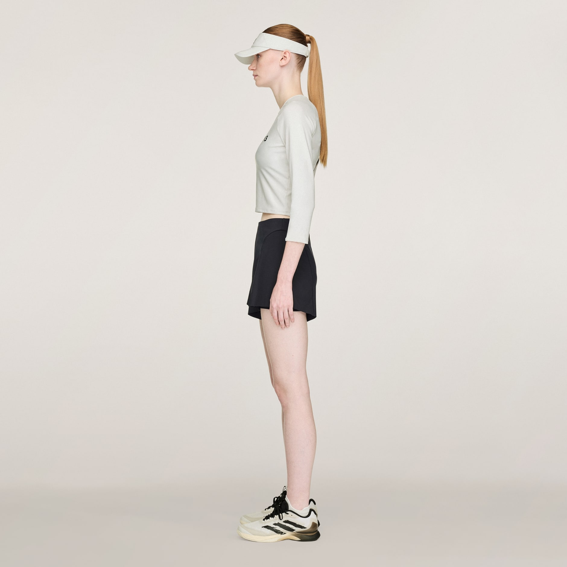 Y-3 Tennis Pro 短身長袖 T 裇