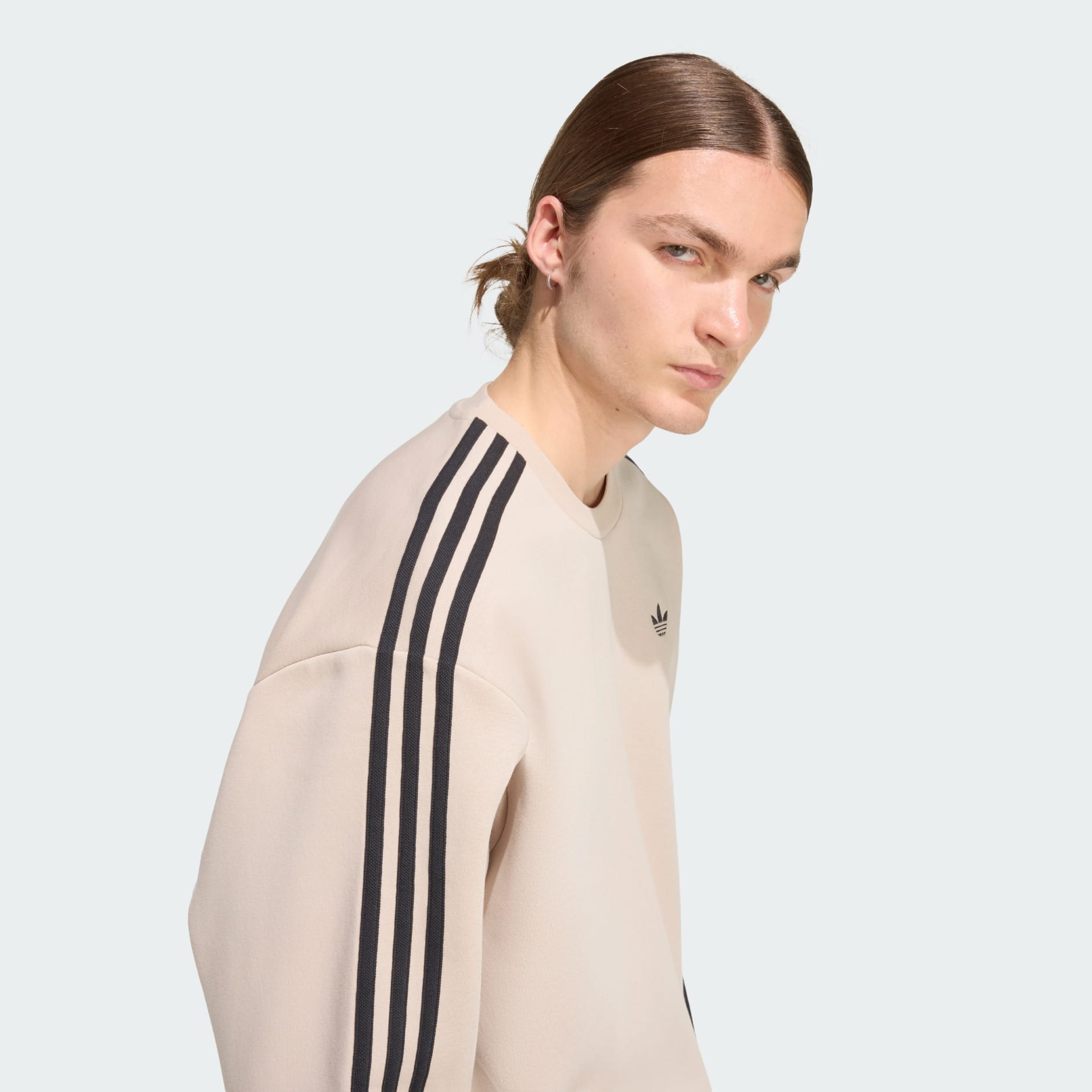 BLUZĂ ADICOLOR CREWNECK SUPRADIMENSIONATĂ CU 3-STRIPES