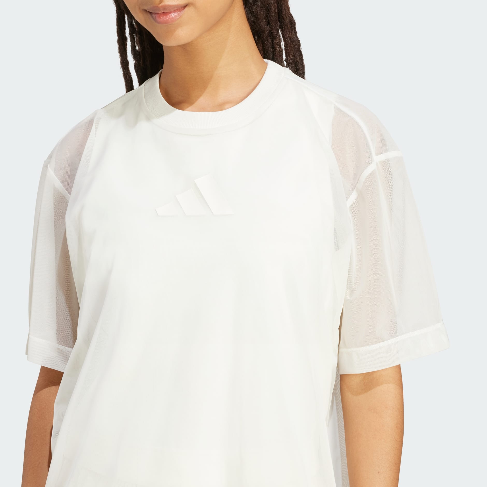 Soft Lux Mesh Tee