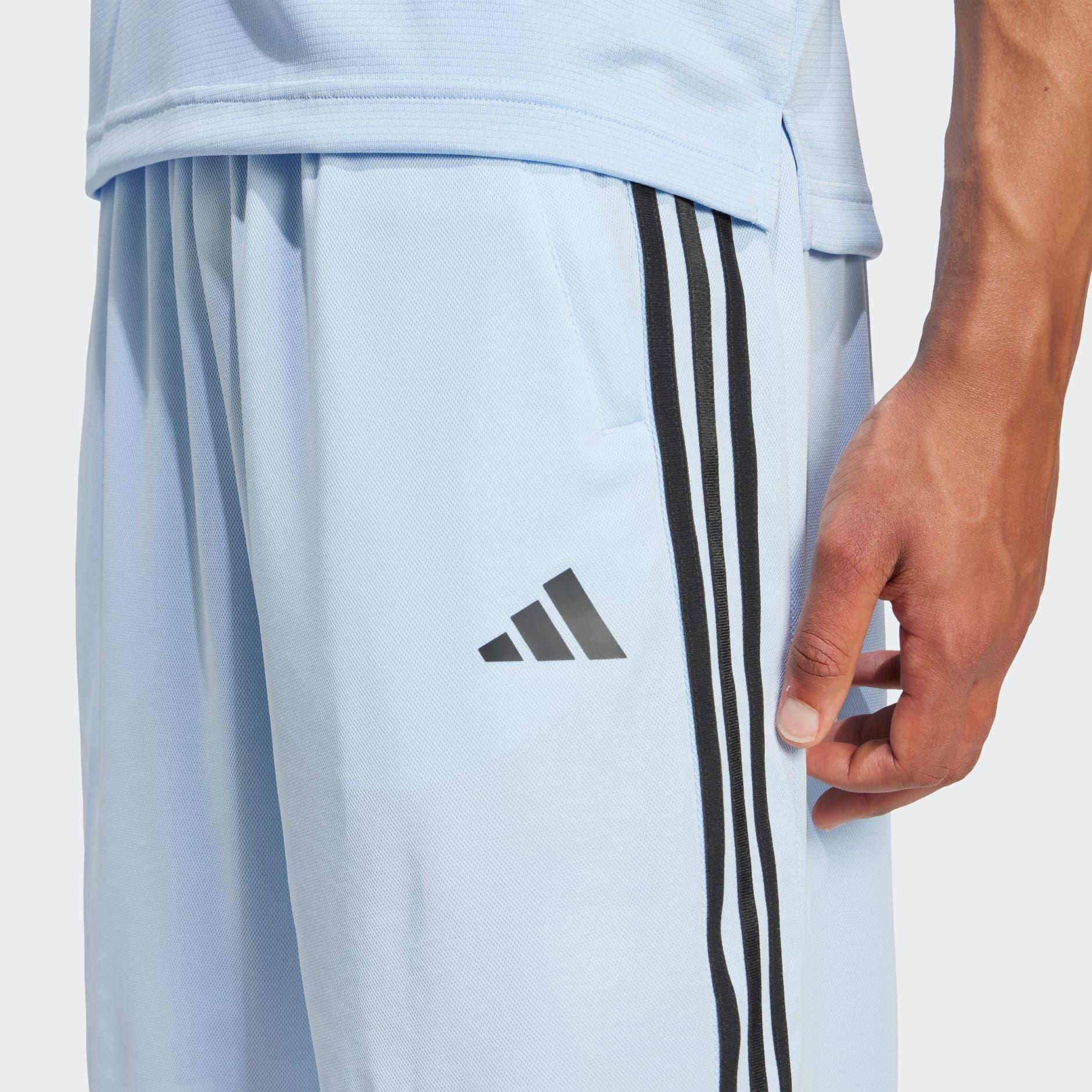 Shorts de Entrenamiento Train Essentials Piqu&eacute; 3 Rayas