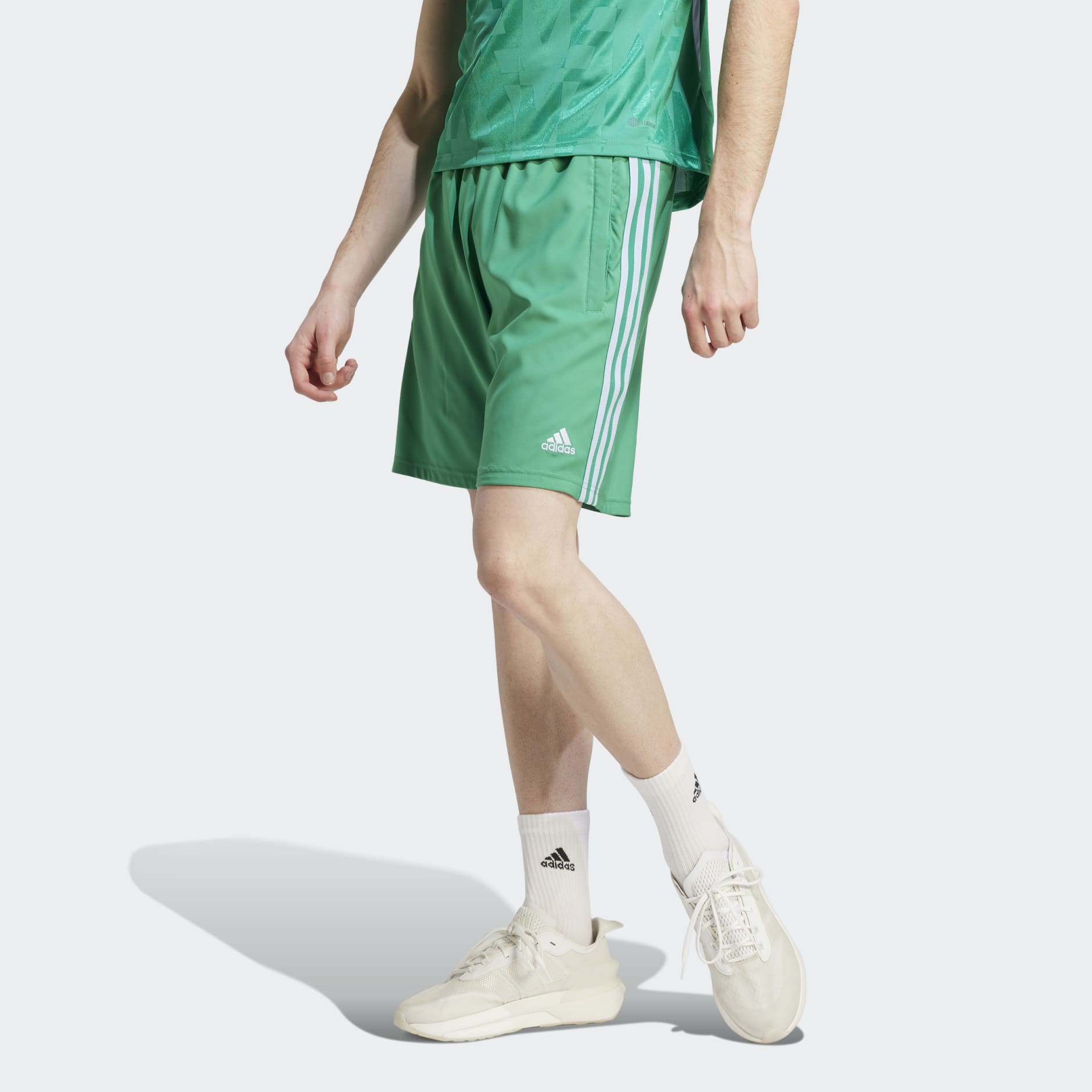 Clothing - Tiro Shorts - Green | adidas South Africa