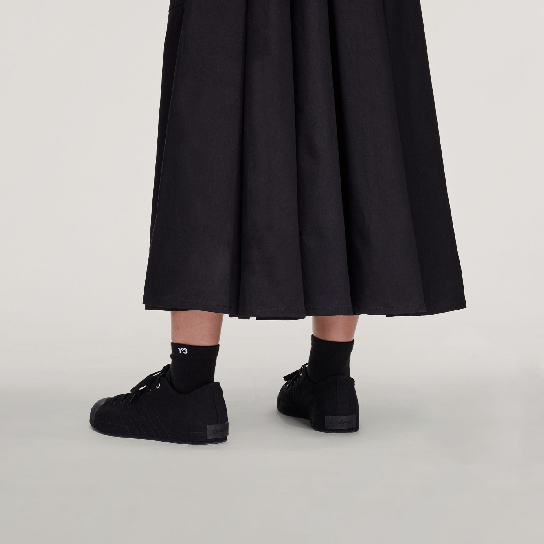 Rochie din twill Y-3 UT