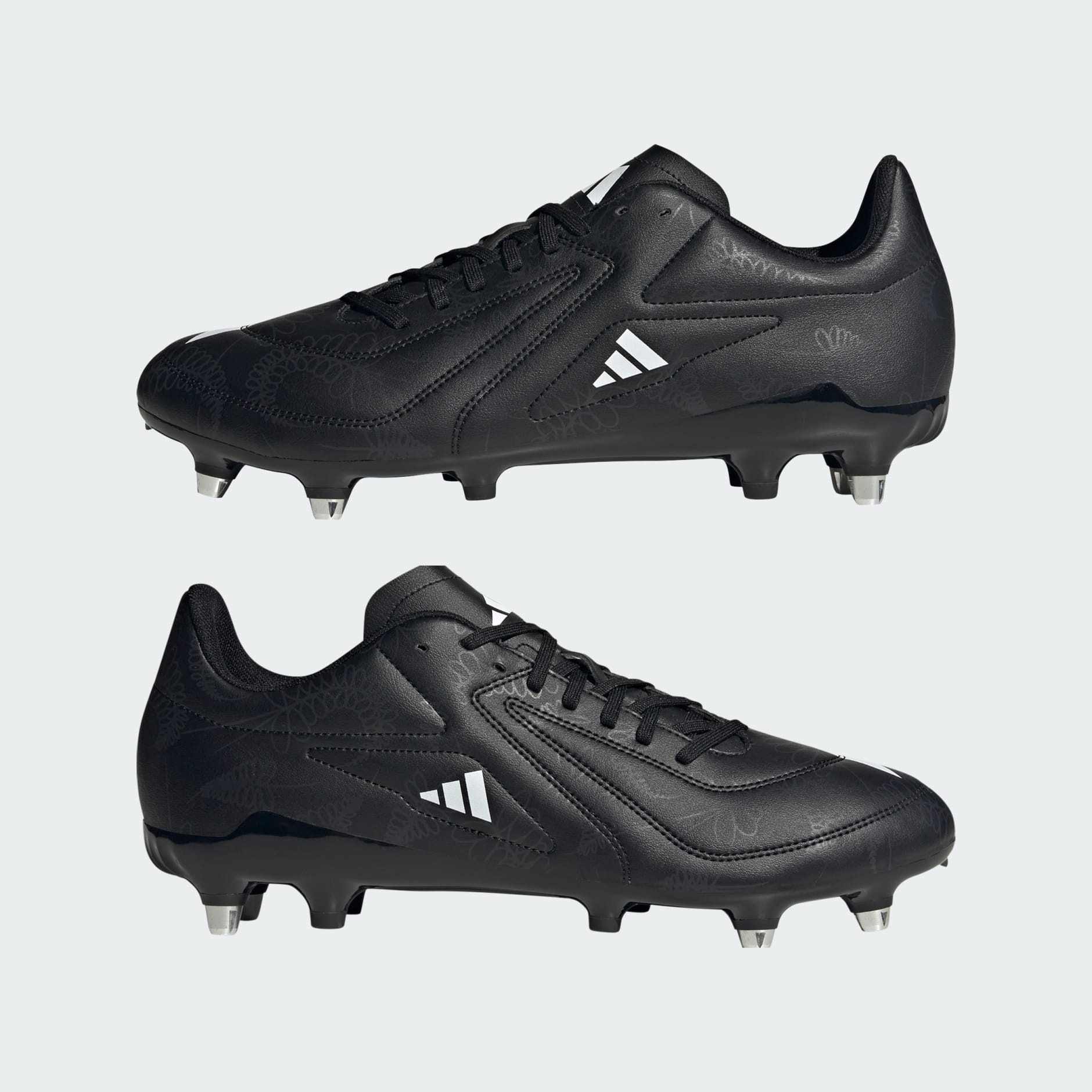 RugbyBoots RS15 Soft Ground Rugby Boots Black adidas South Africa