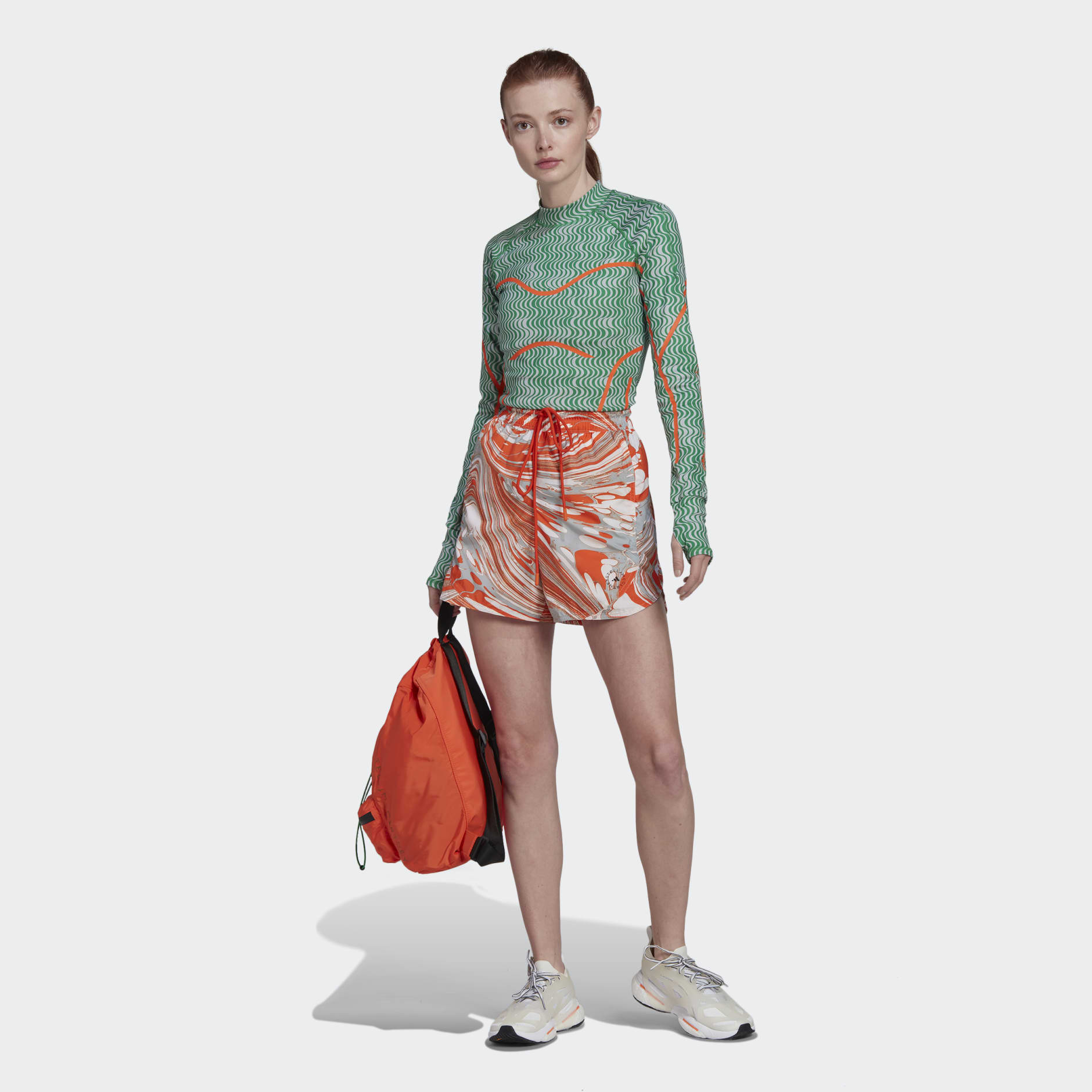 adidas by Stella McCartney TruePurpose Printed Training Shorts