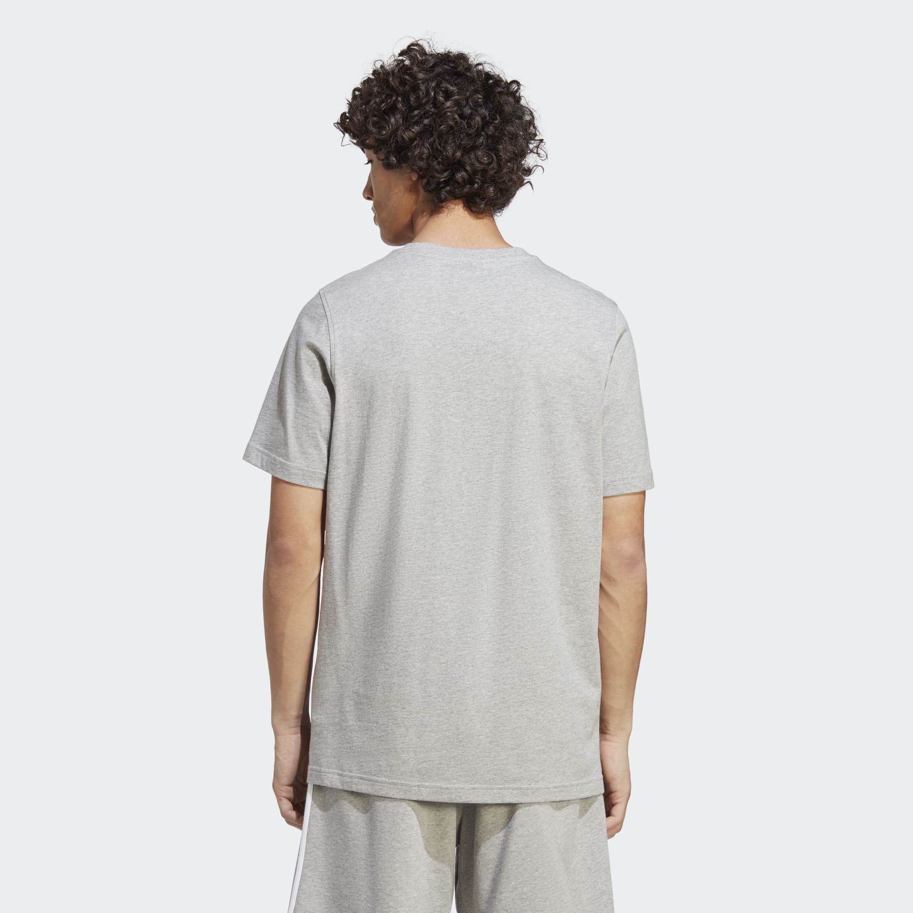 Men\'s Clothing ADICOLOR adidas Grey | CLASSICS TREFOIL TEE - - Oman