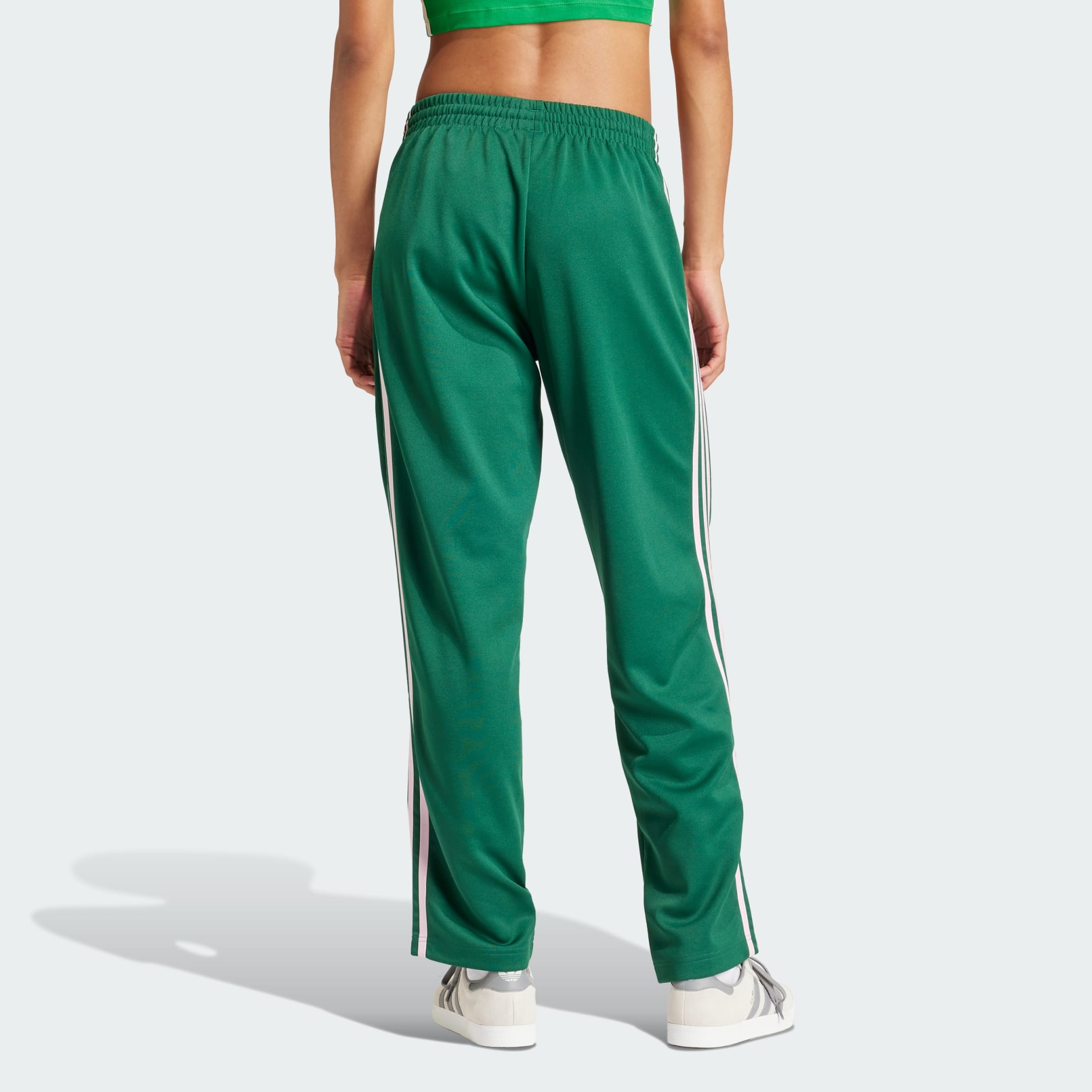 adidas Women's Adicolor Classics Firebird Track Pants Green Size Large 