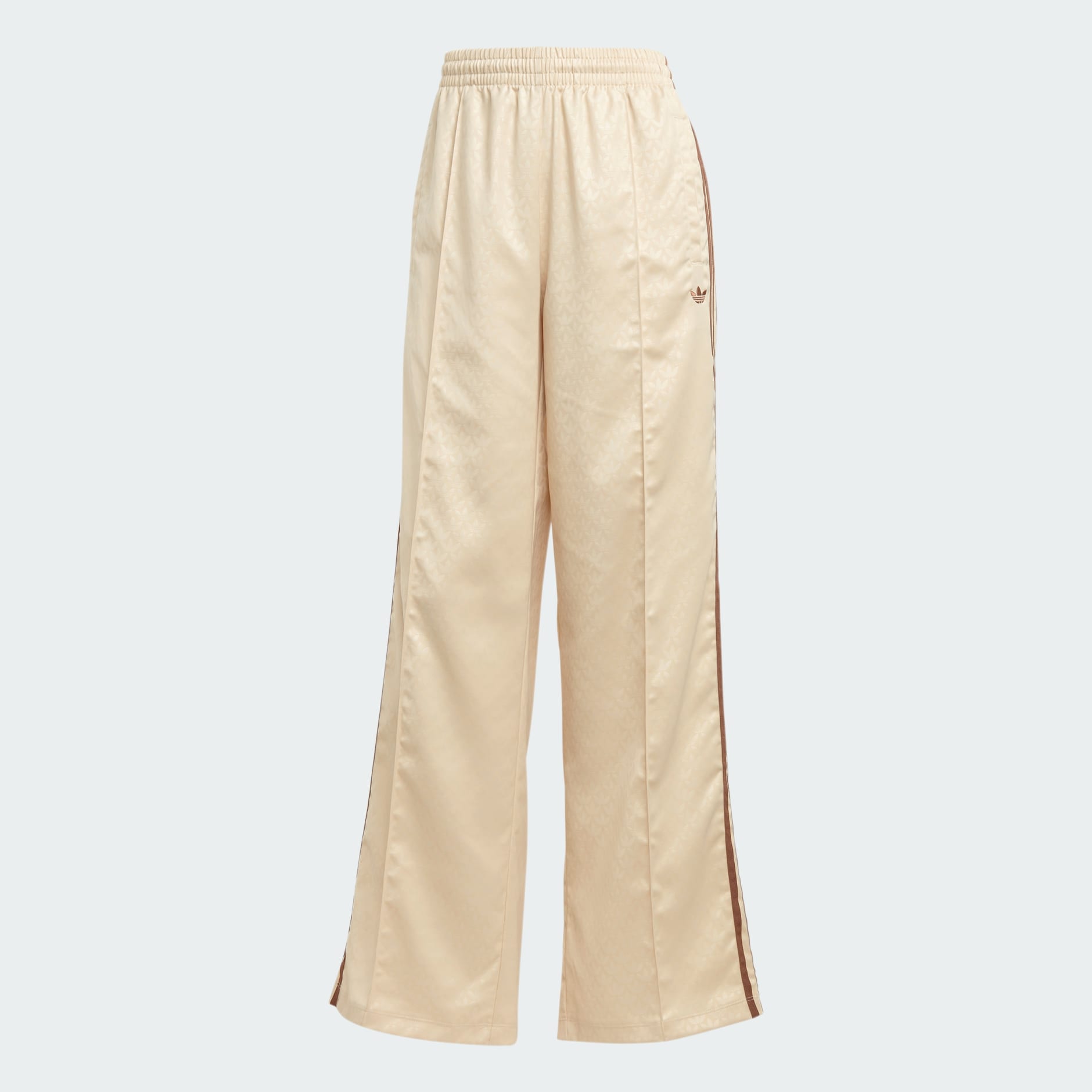 Fashion Monogram Satin Pants