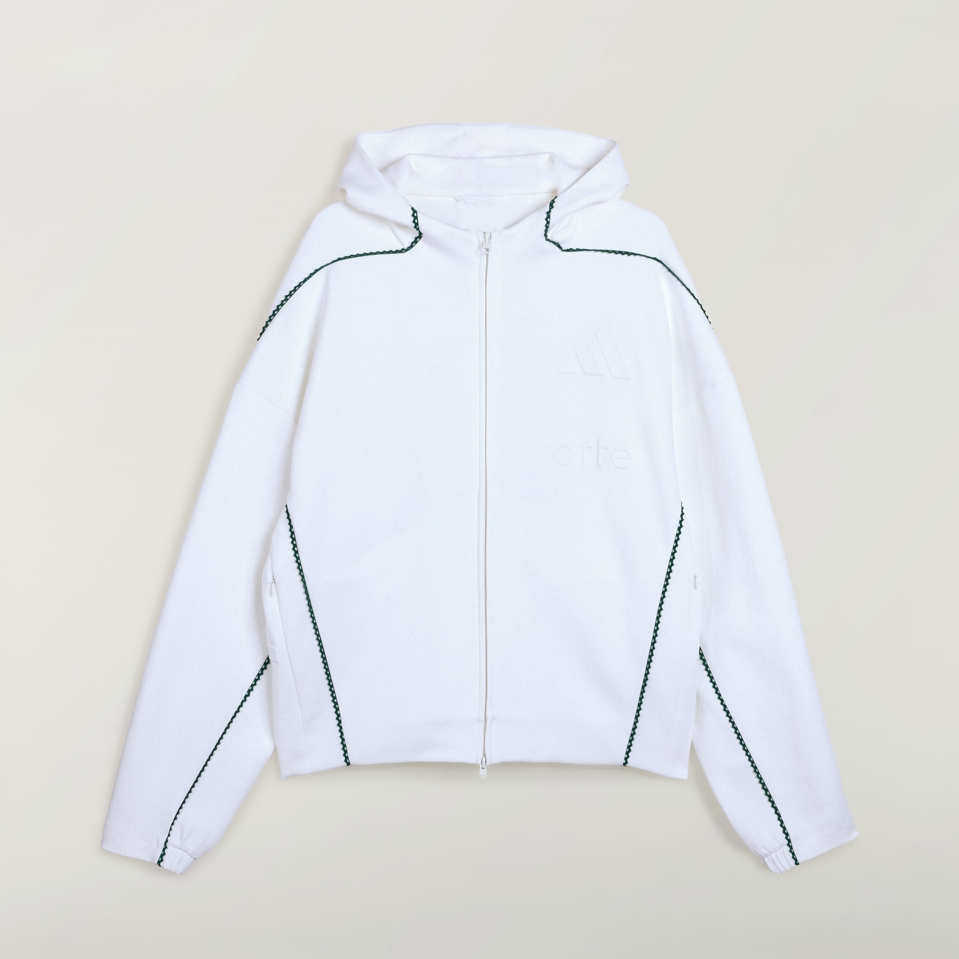 adidas x Arte Antwerp Z.N.E. Full-Zip Track Top - White | adidas
