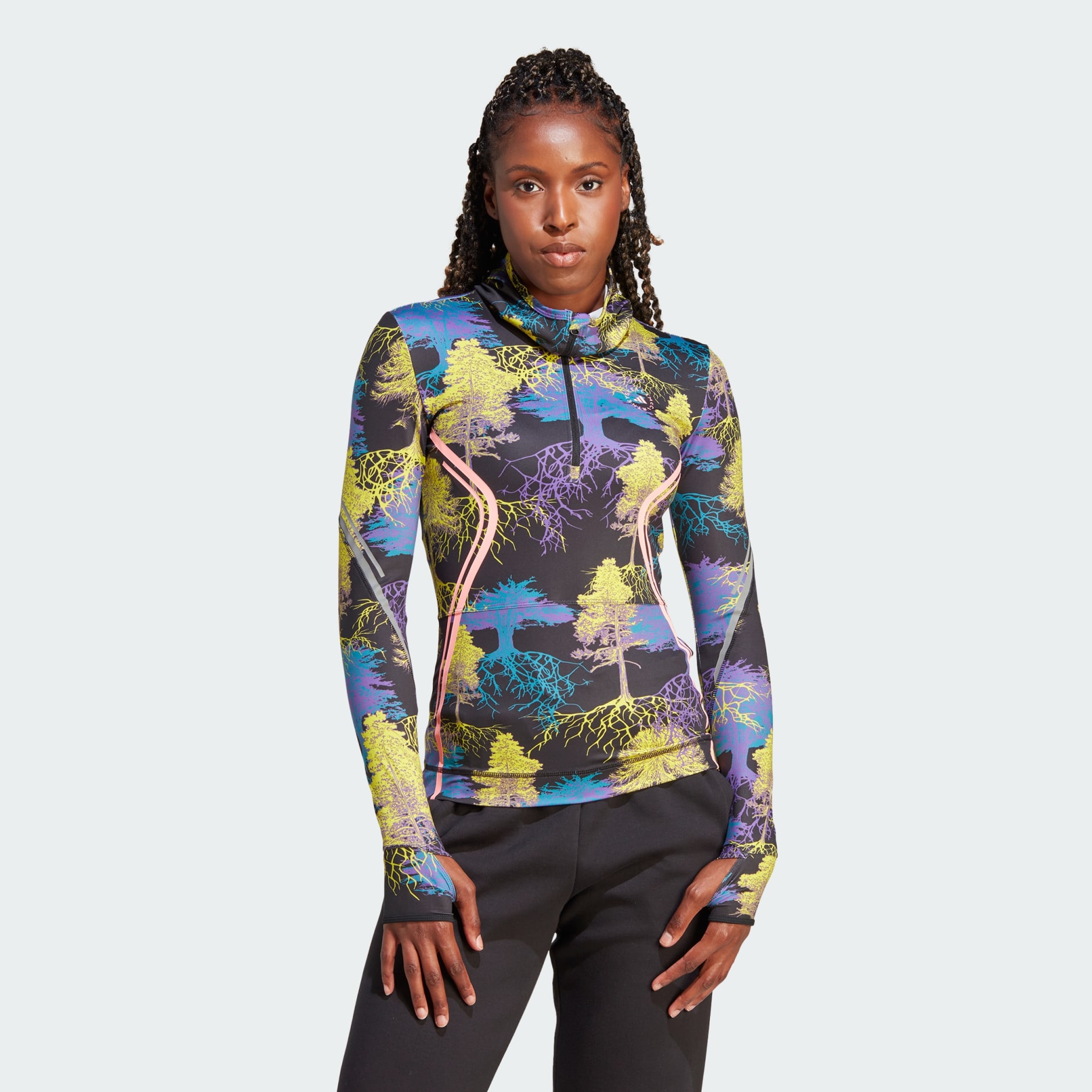 adidas adidas by Stella McCartney TruePace Long Sleeve Printed 