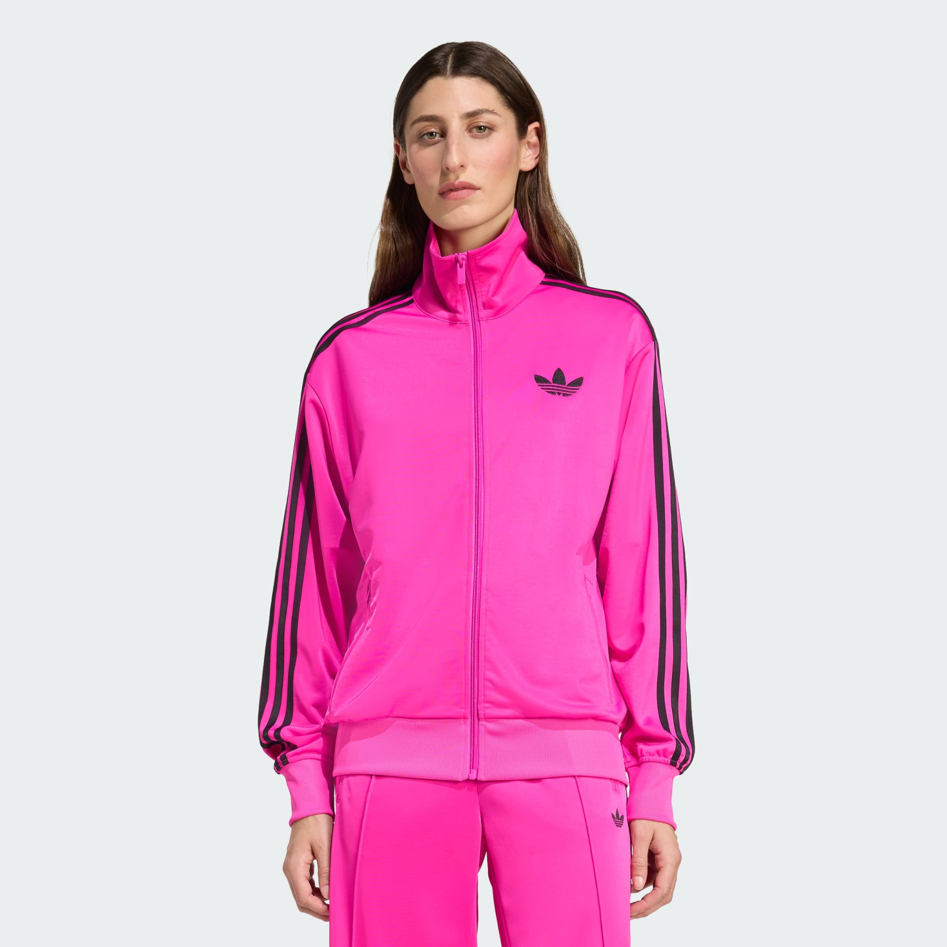 adidas Adicolor Classic Firebird Loose Track Top - Pink