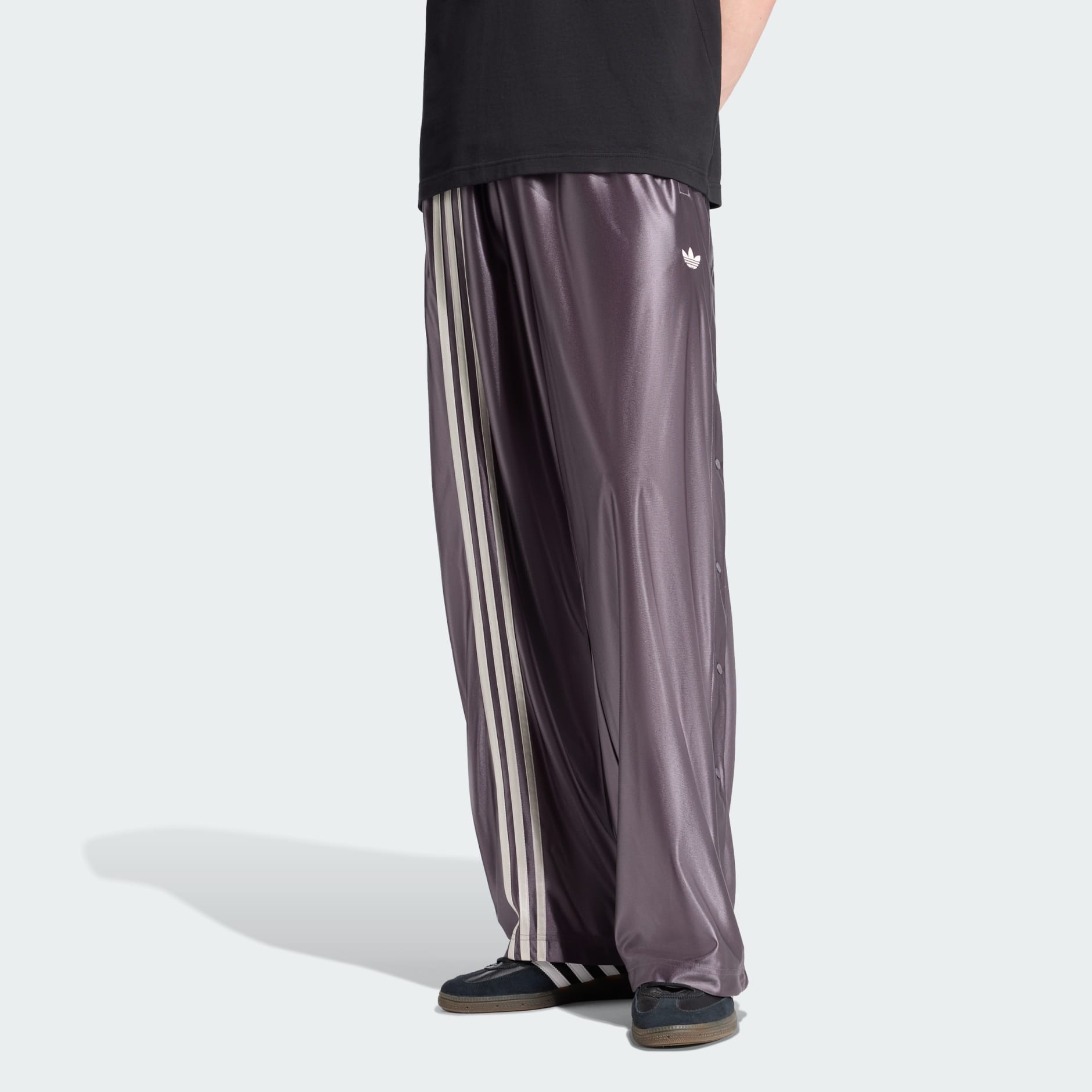 ADIBREAK OVERSIZED SHINY SNAP OFF PANTS