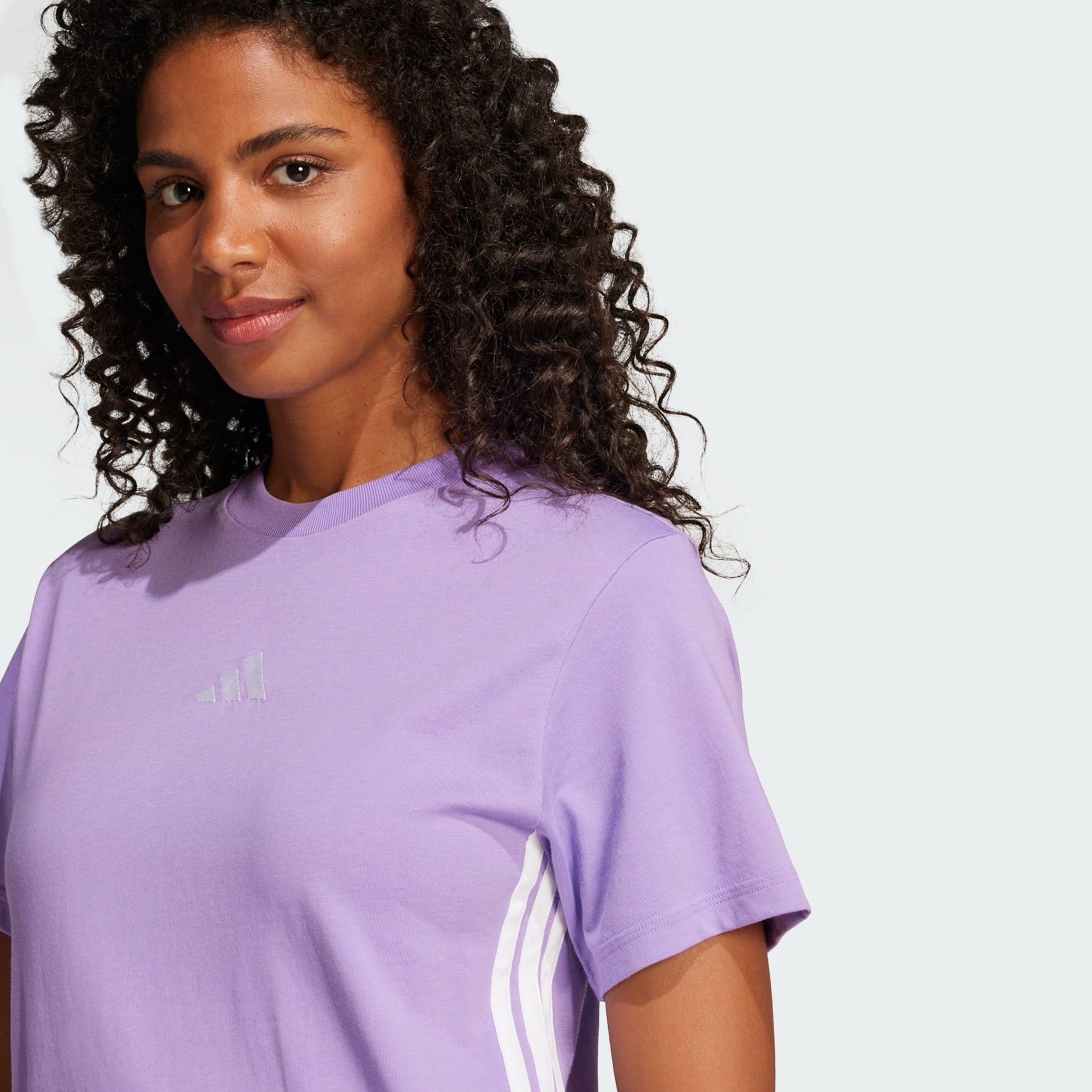 Essentials 3-Stripes Cotton Tee