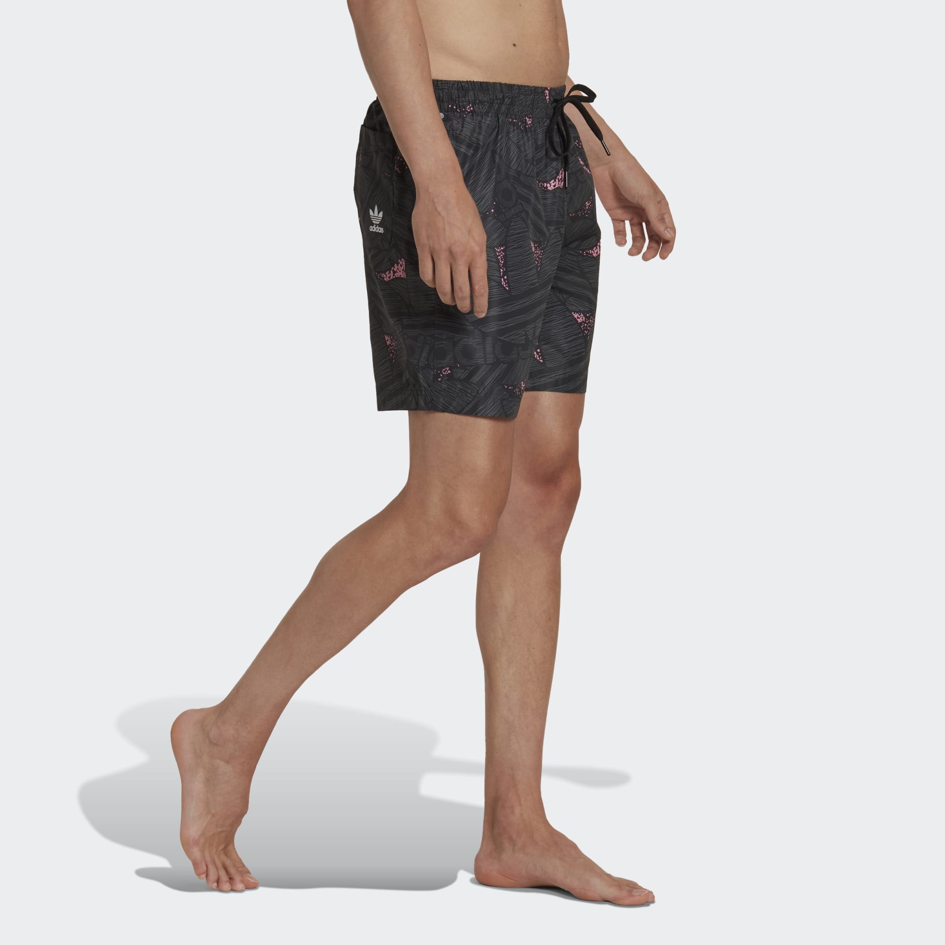 adidas Rekive Allover Print Swim Shorts