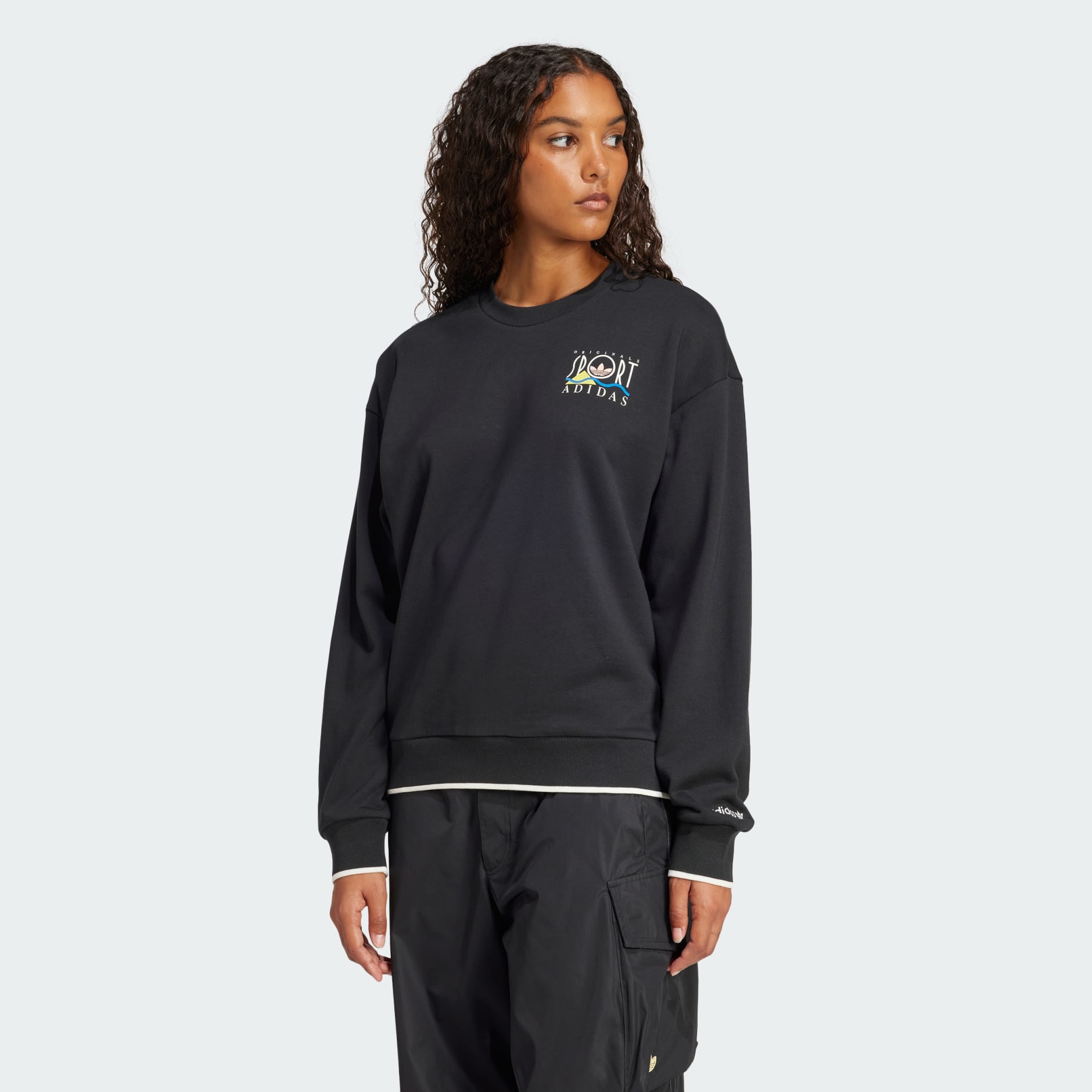 Bluză cu imprimeu adidas Sports