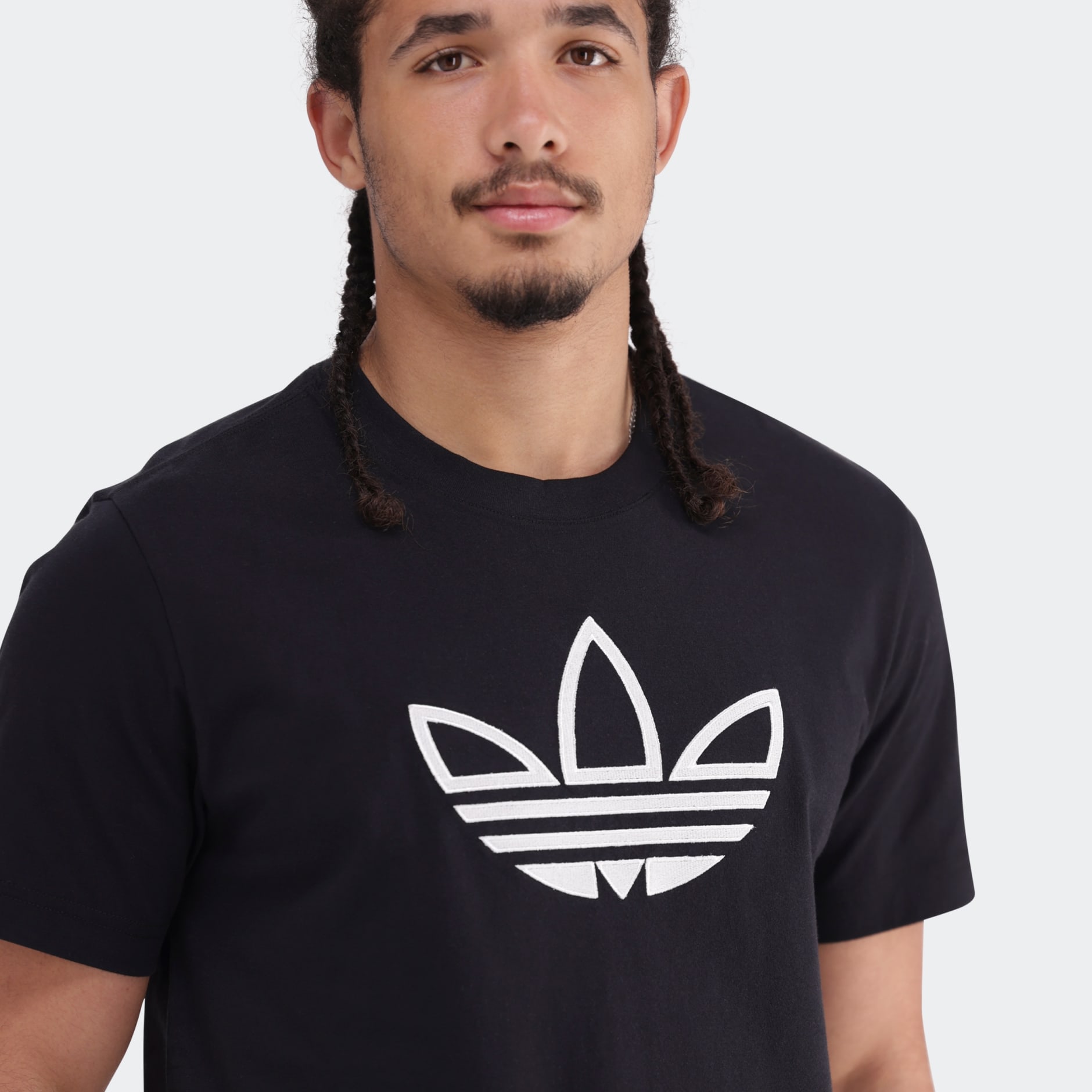 Adidas Outlined Trefoil T Shirt