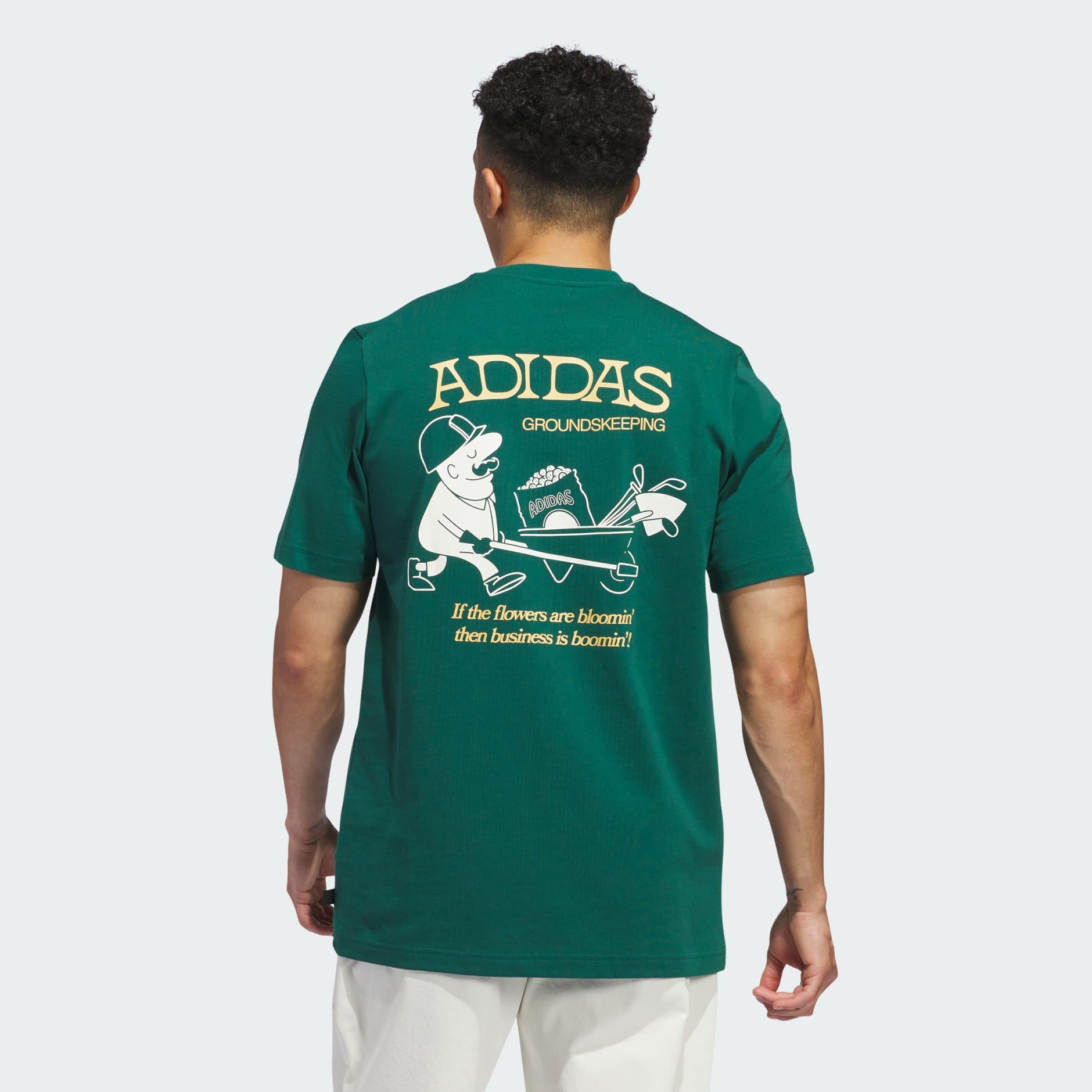 Men's Clothing - Groundskeeper Graphic Pocket Tee - Green | adidas