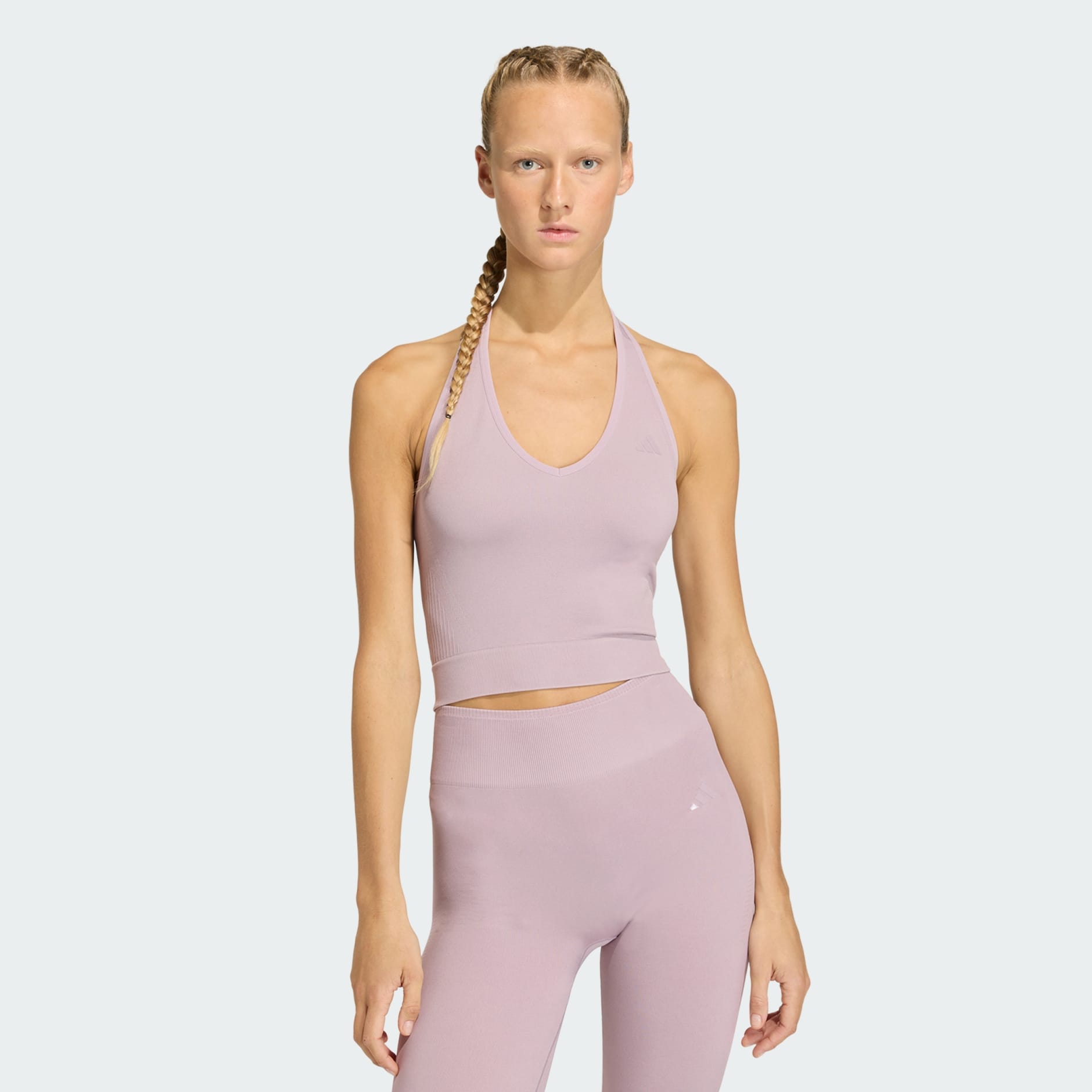 Tricou Workout Essentials Knit Halterneck