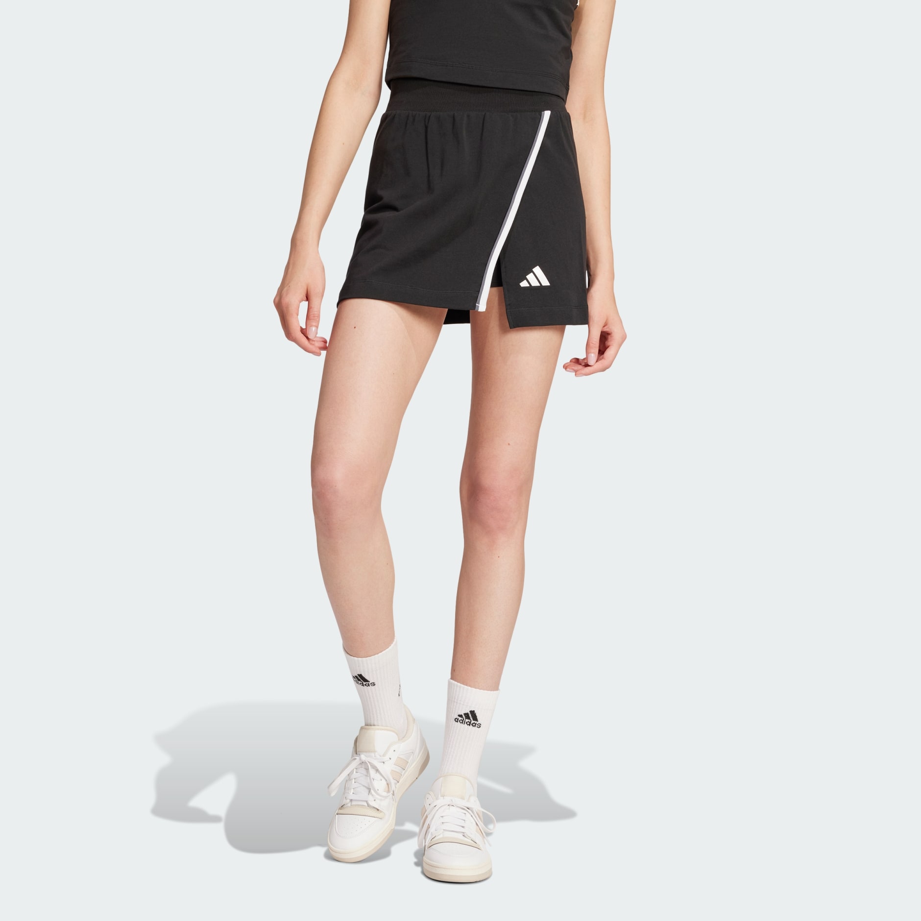 Essentials Color-Pop Cotton Skort