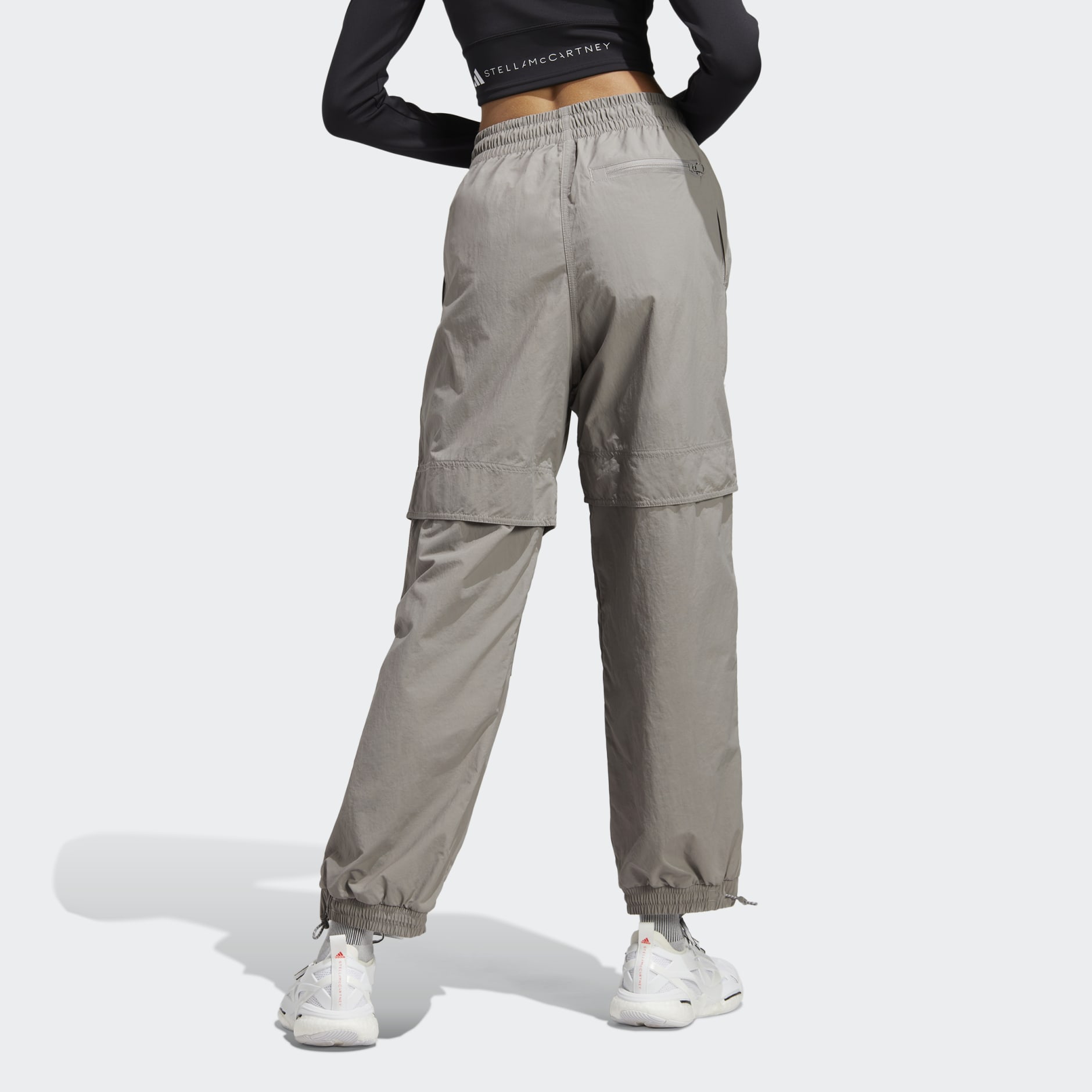 Adidas Adidas By Stella Mccartney Truecasuals Woven Solid Track Pants