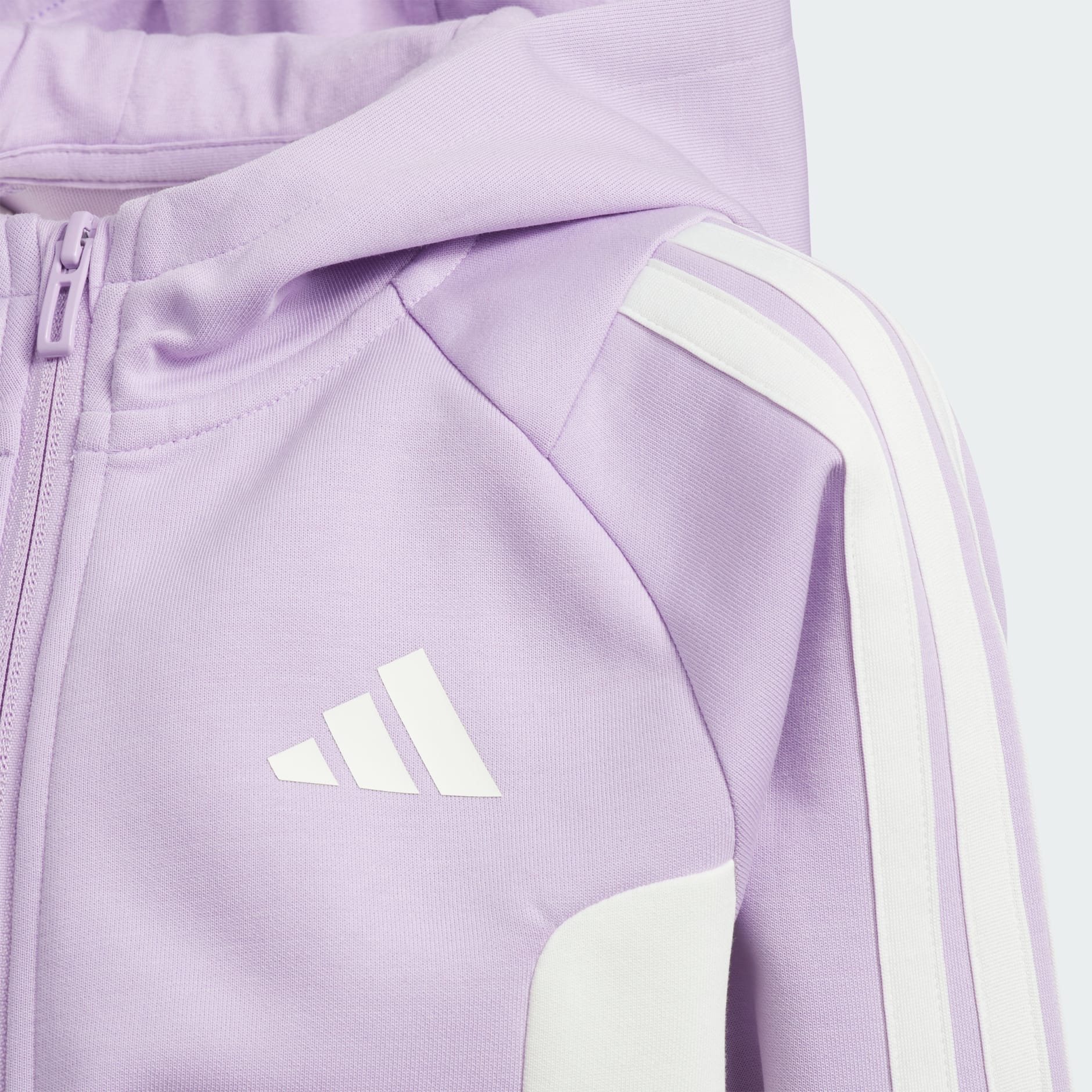 運動服兒童全幅拉鍊有帽衫運動服