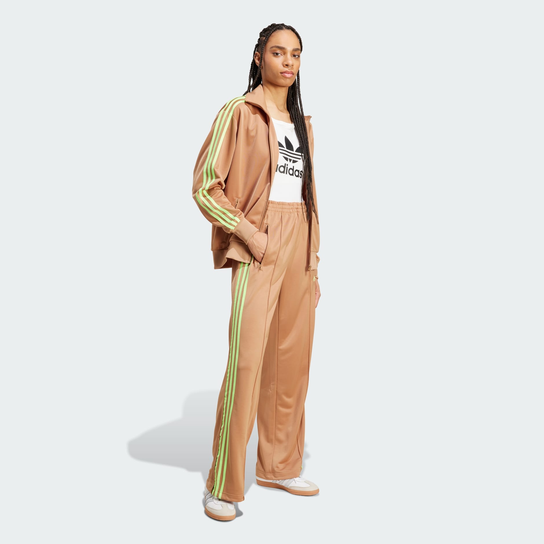 Pantaloni de trening largi Adicolor Classic Firebird