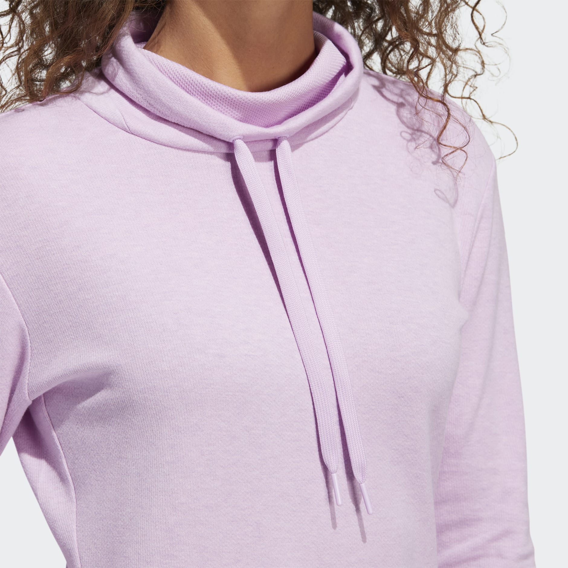 Mélange High Mock Golf Pullover
